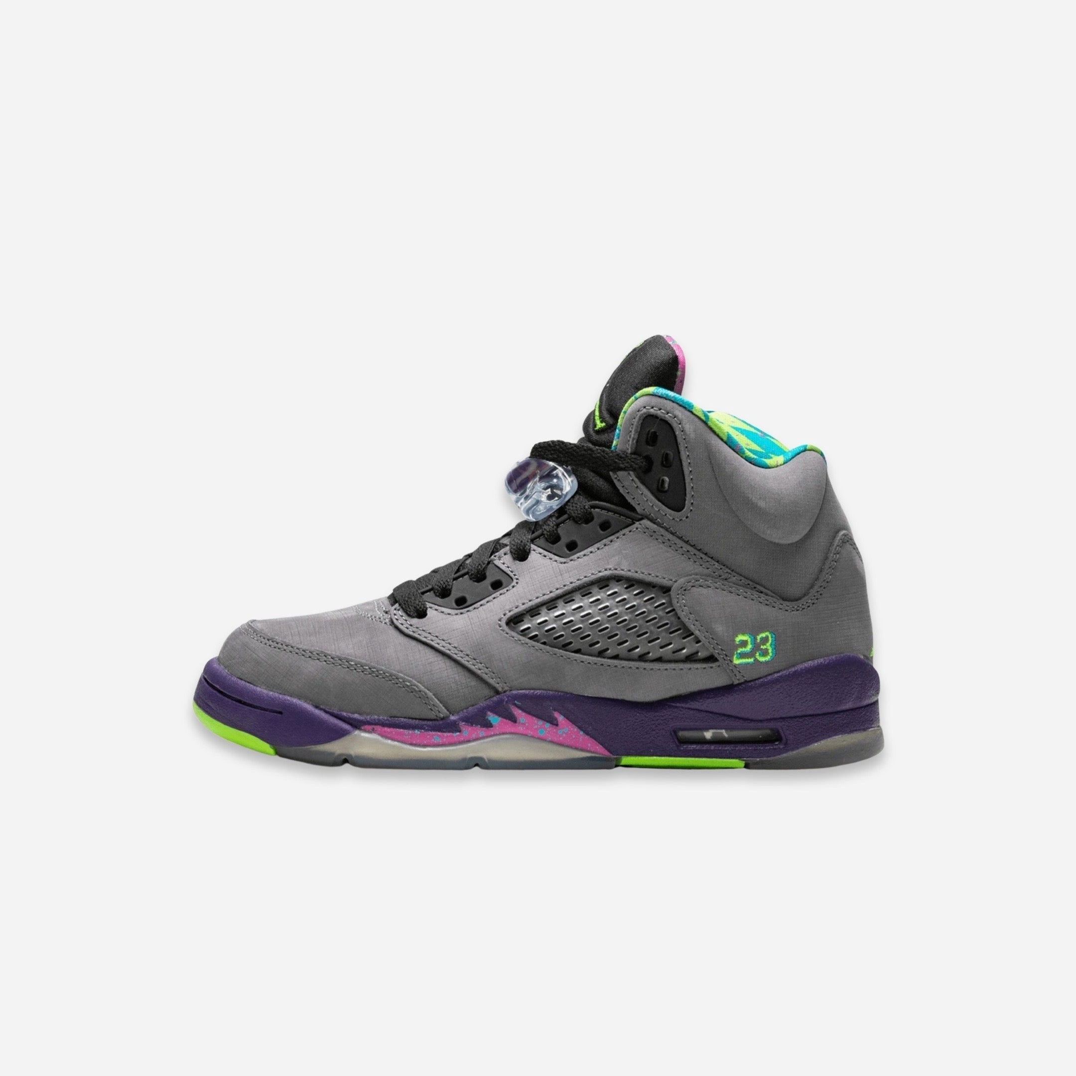 (GS) Air Jordan 5 Retro 'Bel-Air' (2013) 621959-090 Air Jordan 5 shoes with mesh panel details