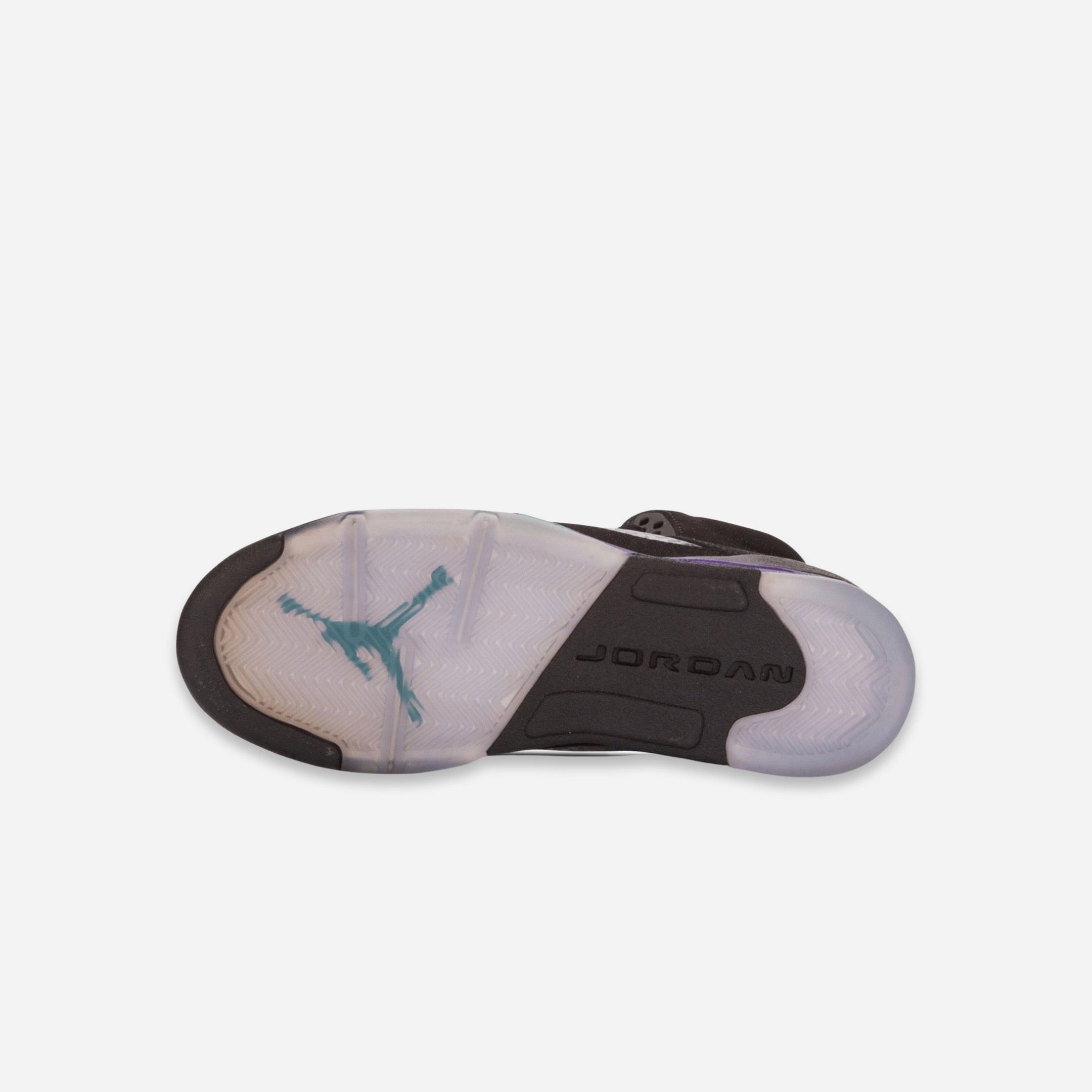 (GS) Air Jordan 5 Retro 'Black Grape' (2013) 440888-007 Air Jordan 5 Mesh Panel Basketball Shoes