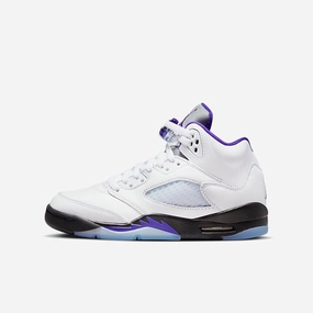 (GS) Air Jordan 5 Retro 'Concord' (2022) 440888-141 Air Jordan 5 shoes with mesh panel details