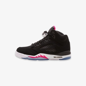 (GS) Air Jordan 5 Retro 'Deadly Pink' (2017) 440892-029 Air Jordan 5 shoes with mesh panel details