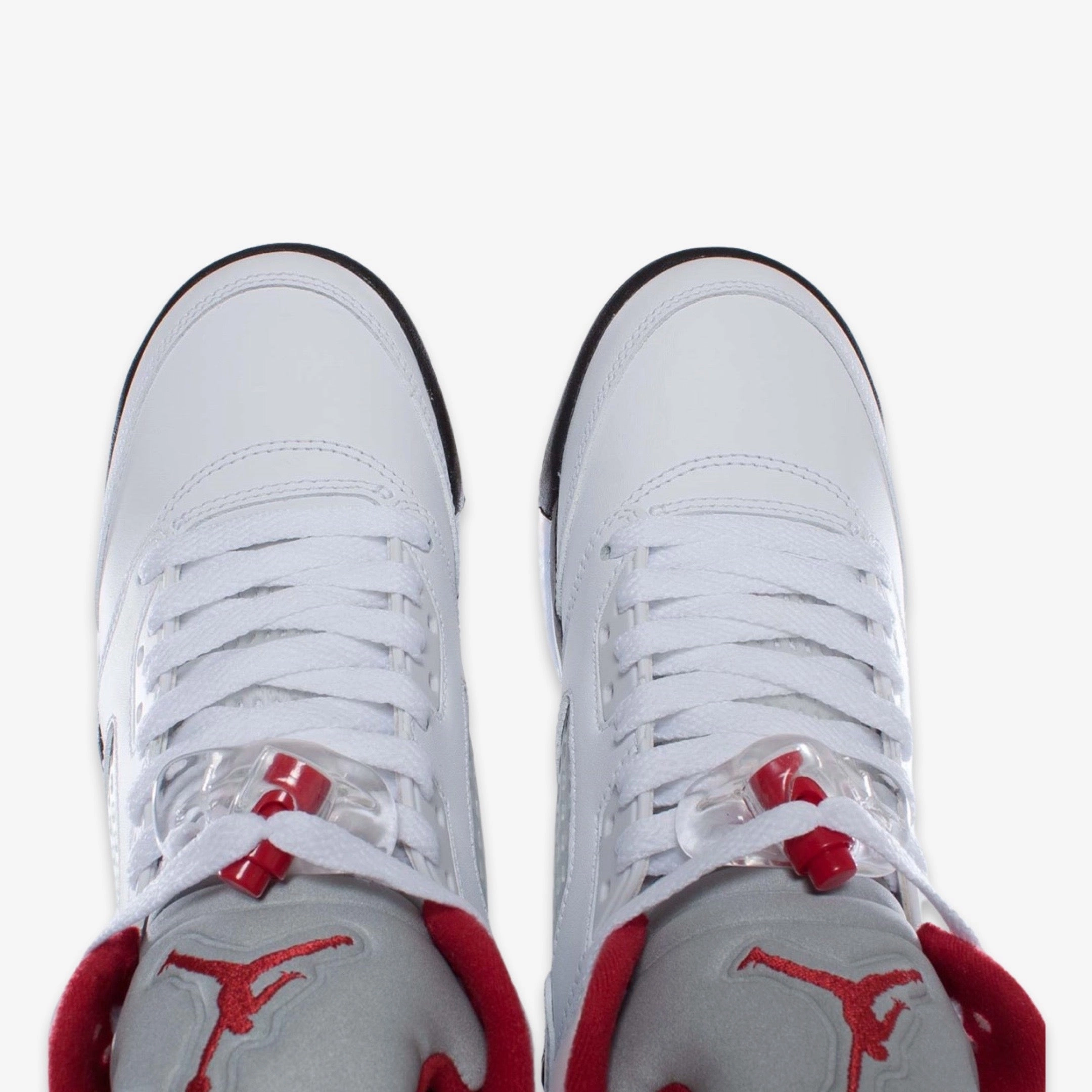 (GS) Air Jordan 5 Retro 'Fire Red' (2013) 440888-100 Air Jordan 5 Mesh Panel Basketball Shoes