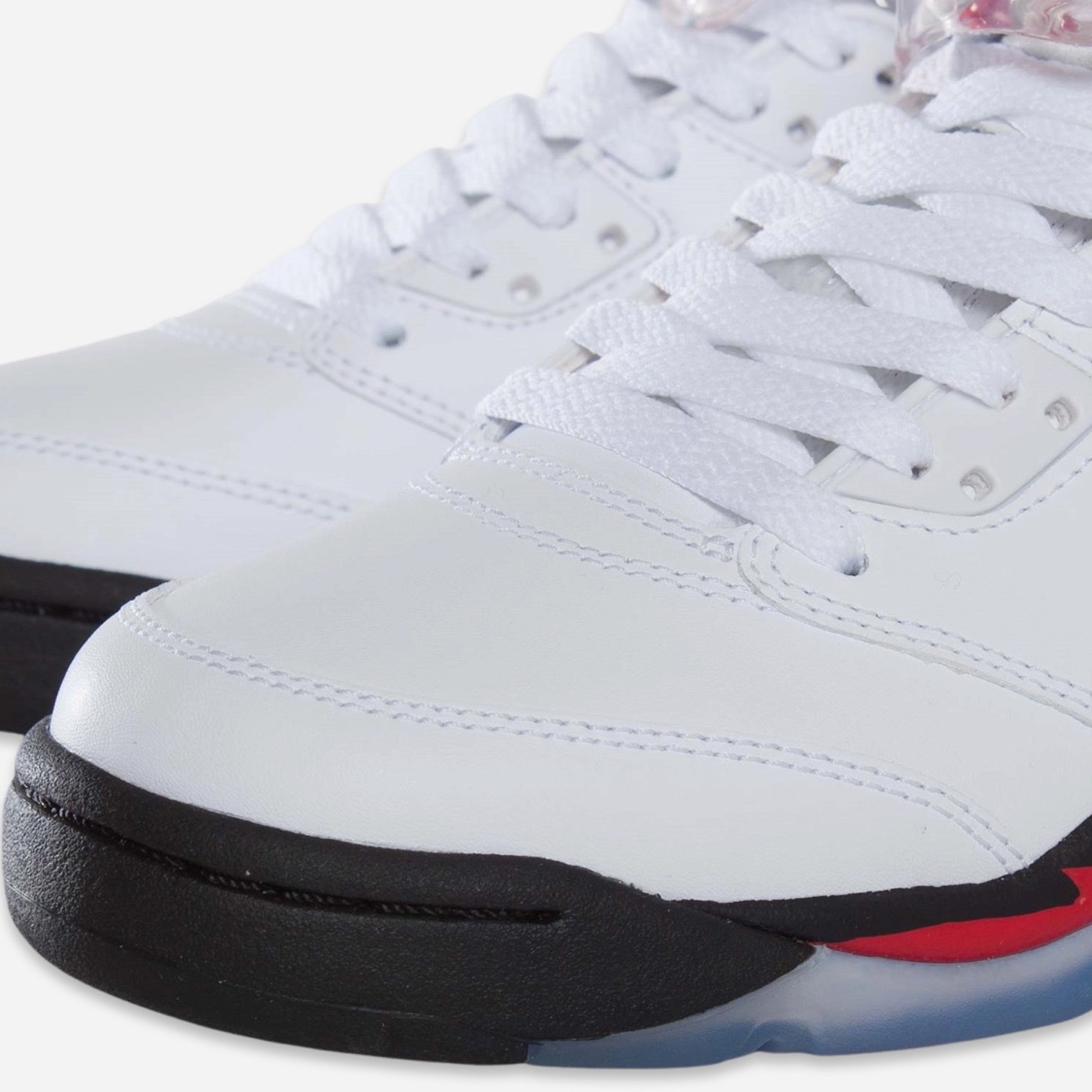 (GS) Air Jordan 5 Retro 'Fire Red' (2013) 440888-100 Air Jordan 5 Mesh Panel Basketball Shoes