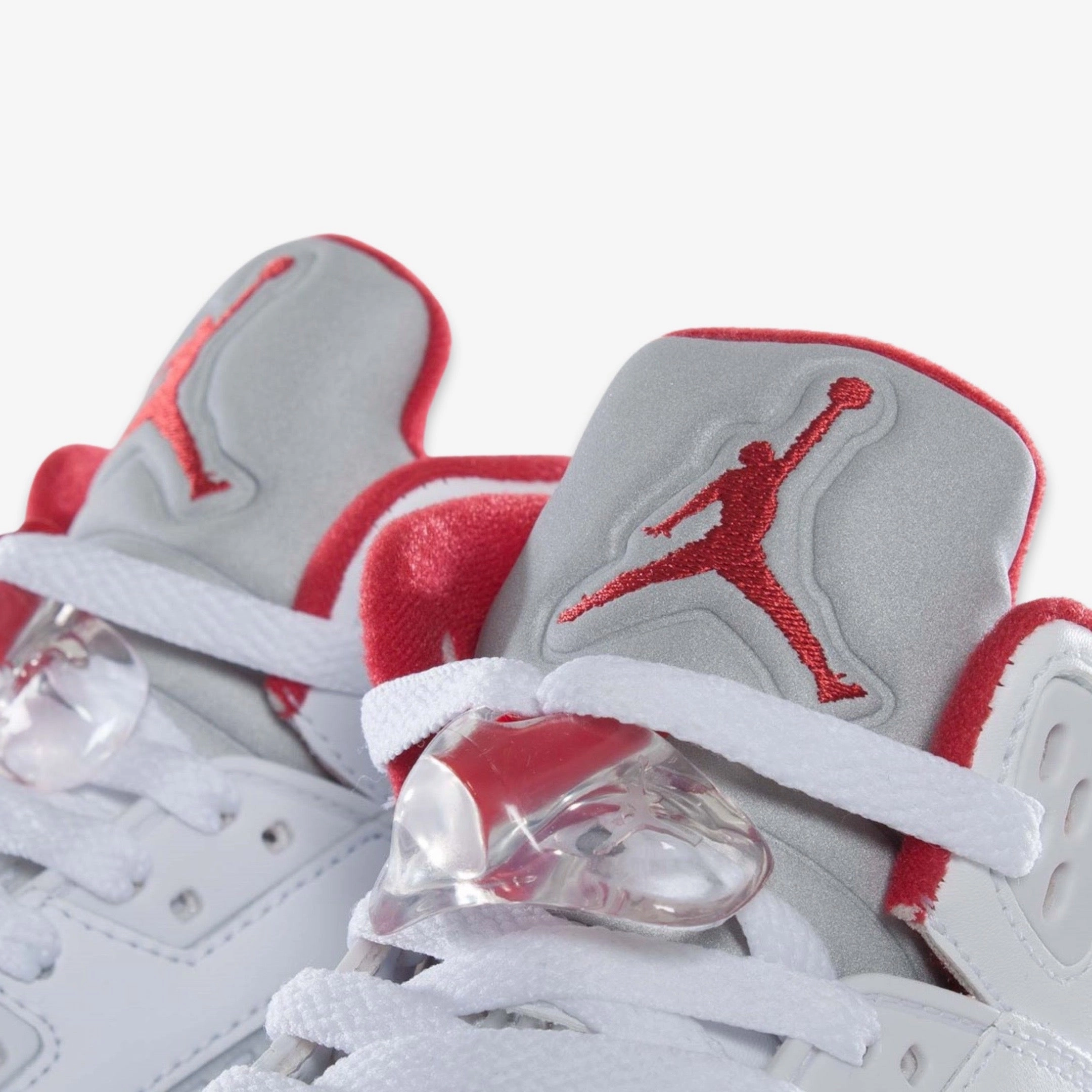 (GS) Air Jordan 5 Retro 'Fire Red' (2013) 440888-100 Air Jordan 5 Mesh Panel Basketball Shoes