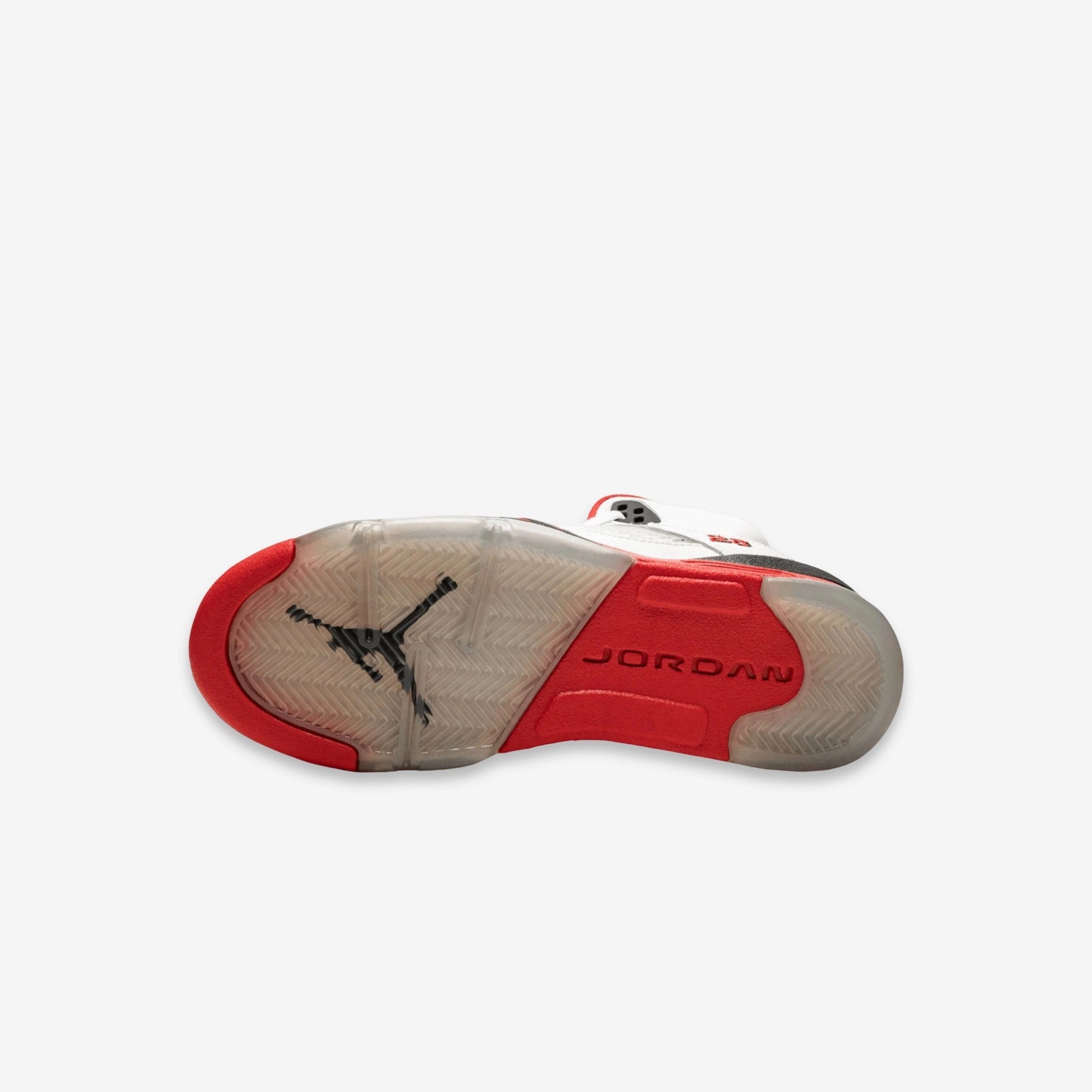 (GS) Air Jordan 5 Retro 'Fire Red Black Tongue' (2013) 440888-120 Air Jordan 5 Mesh Panel Basketball Shoes