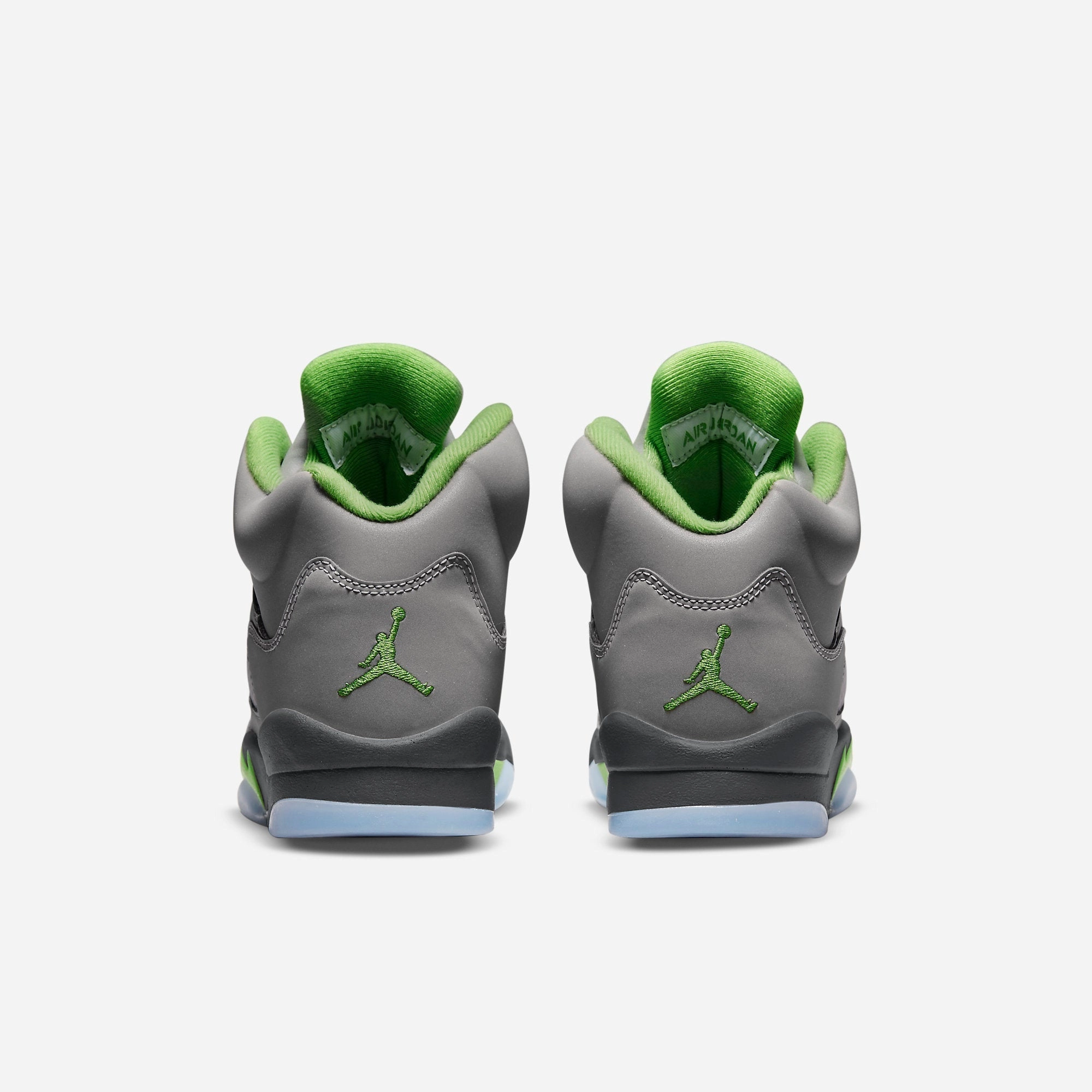 (GS) Air Jordan 5 Retro 'Green Bean' (2022) DQ3734-003 Air Jordan 5 Mesh Panel Basketball Shoes