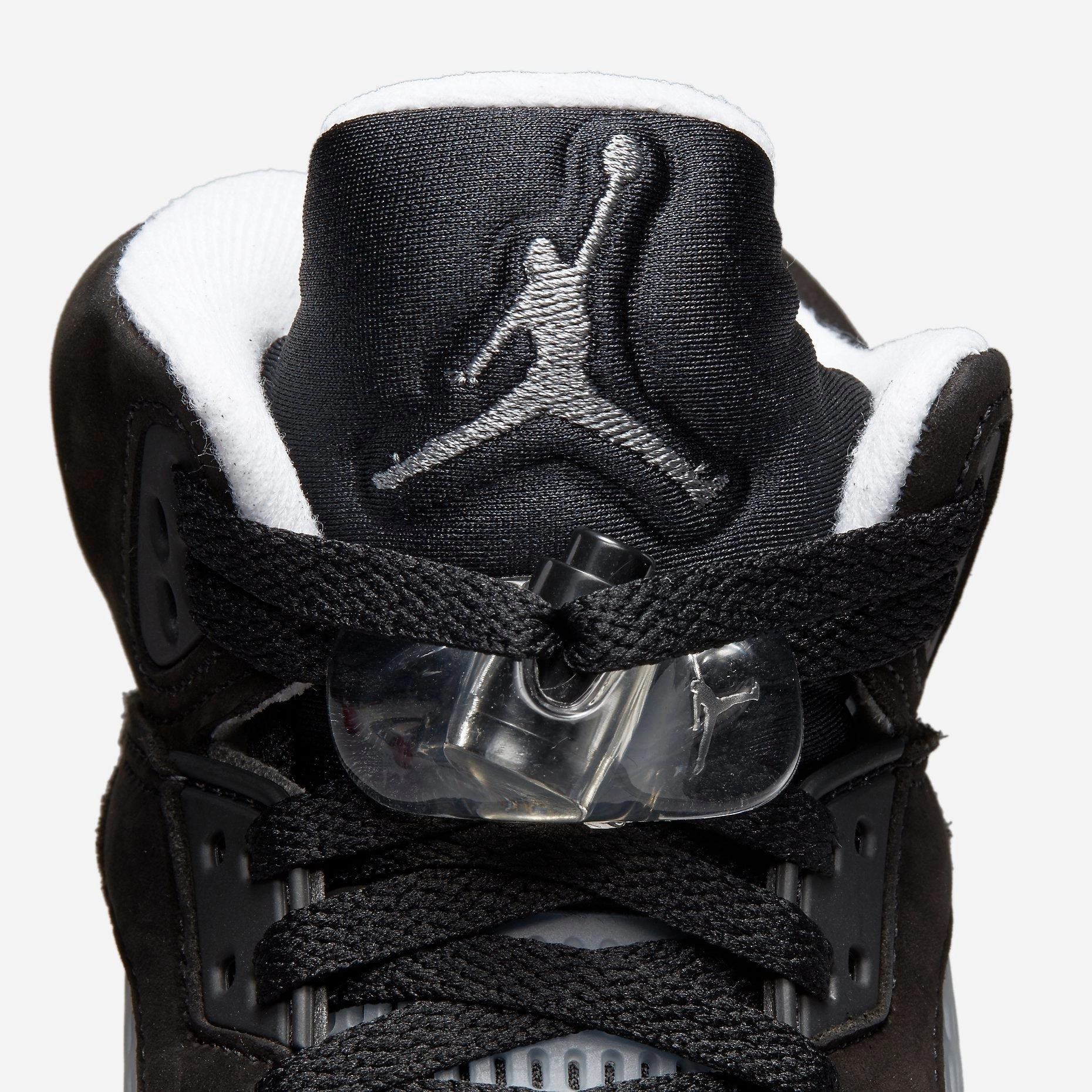 (GS) Air Jordan 5 Retro 'Moonlight / Oreo' (2021) 440888-011 Air Jordan 5 Mesh Panel Basketball Shoes