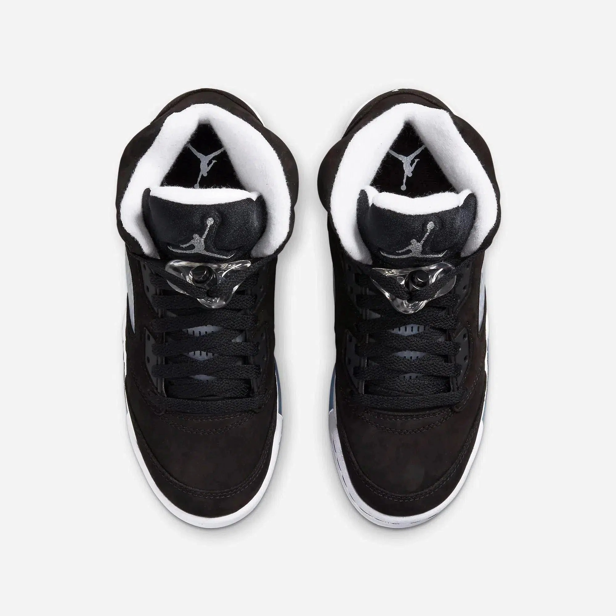 (GS) Air Jordan 5 Retro 'Moonlight / Oreo' (2021) 440888-011 Air Jordan 5 Mesh Panel Basketball Shoes