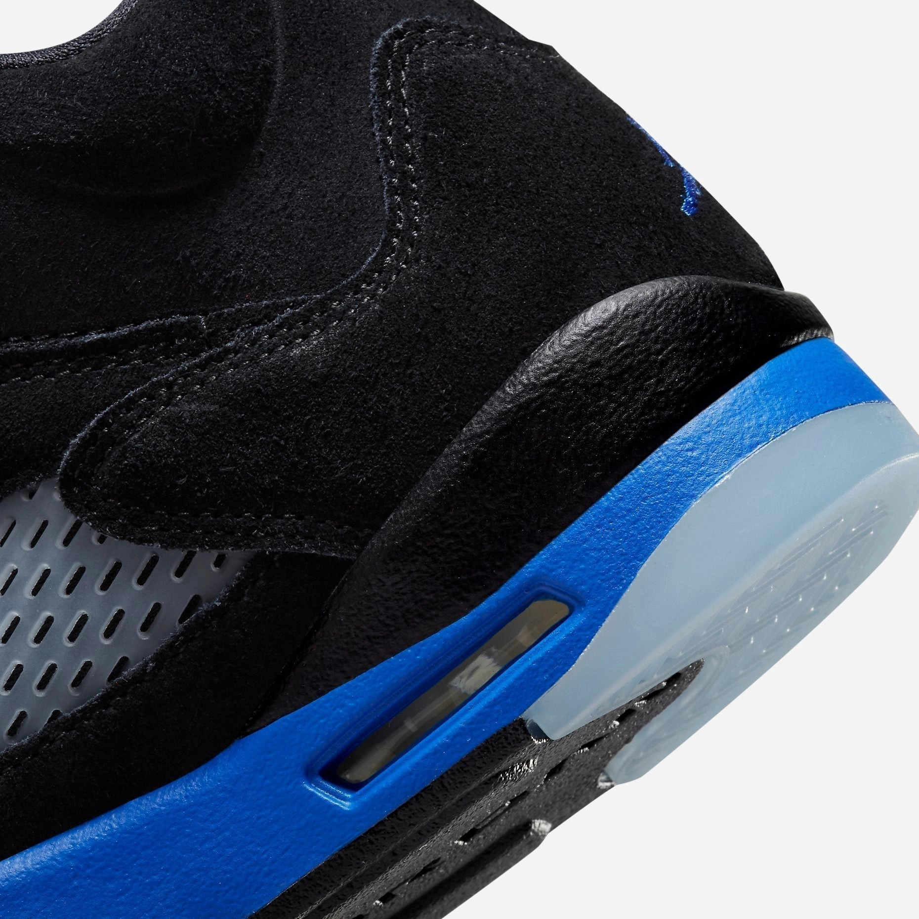 (GS) Air Jordan 5 Retro 'Racer Blue' (2022) 440888-004 Air Jordan 5 Mesh Panel Basketball Shoes