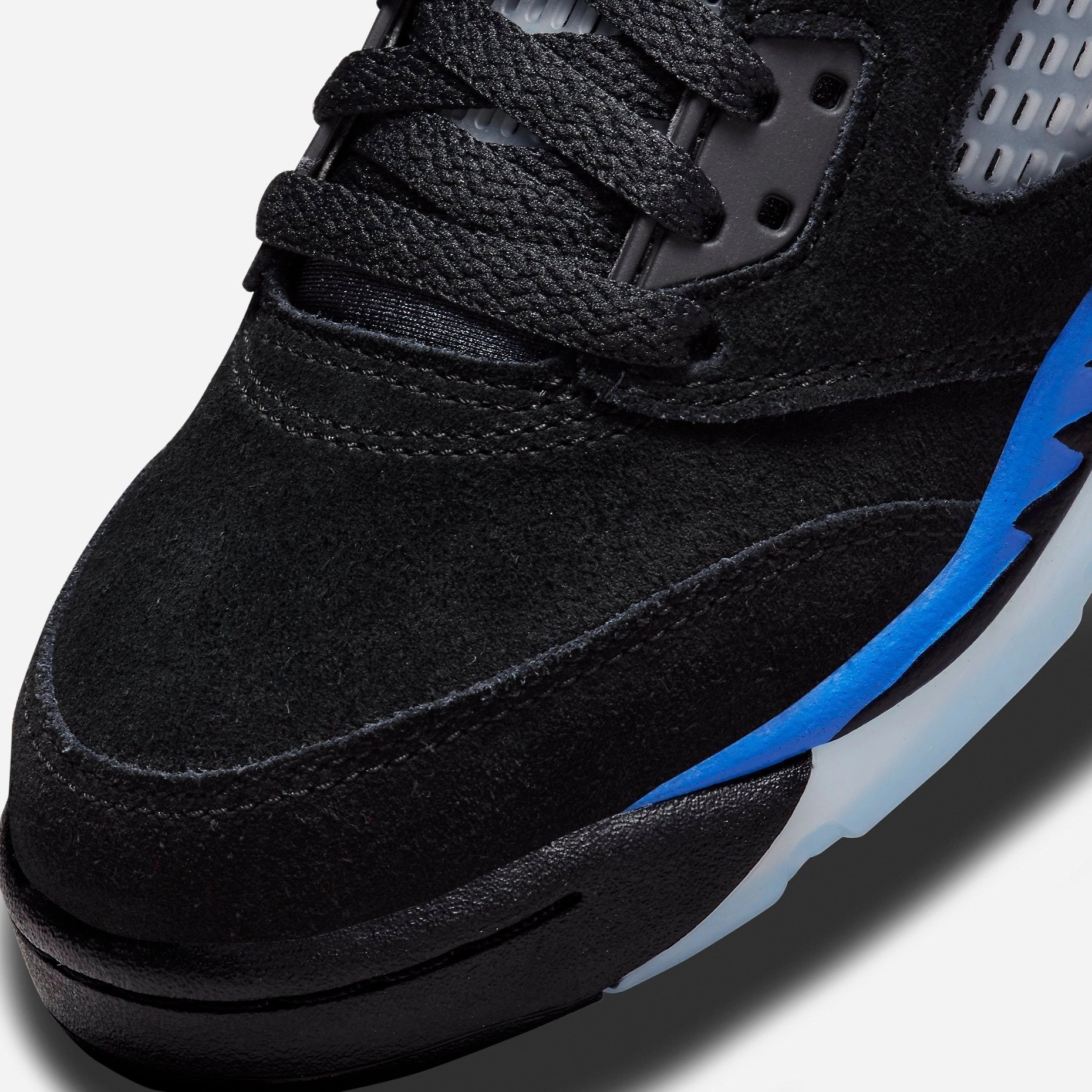 (GS) Air Jordan 5 Retro 'Racer Blue' (2022) 440888-004 Air Jordan 5 Mesh Panel Basketball Shoes