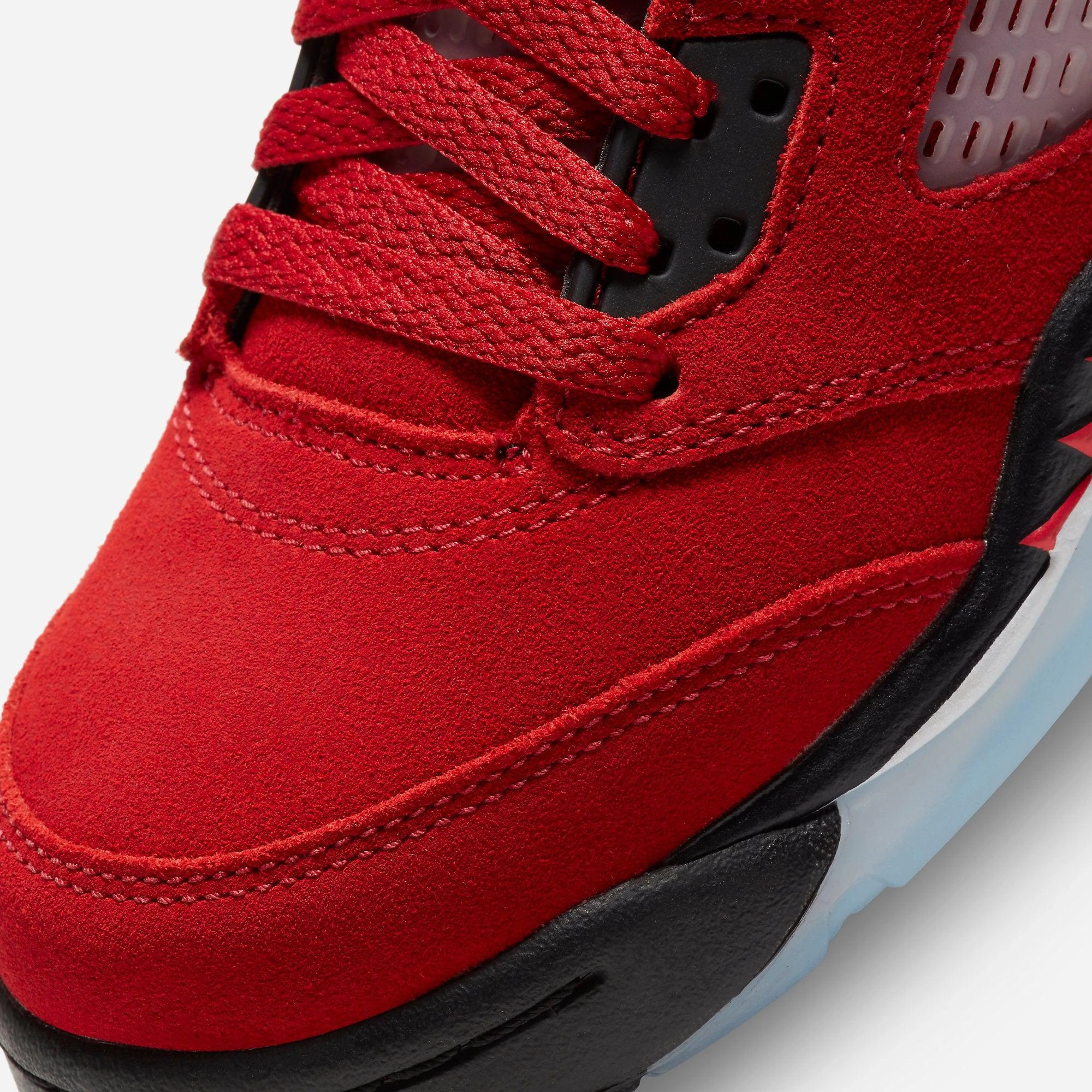 (GS) Air Jordan 5 Retro 'Raging Bull / Toro Bravo' (2021) 440888-600 Air Jordan 5 Mesh Panel Basketball Shoes