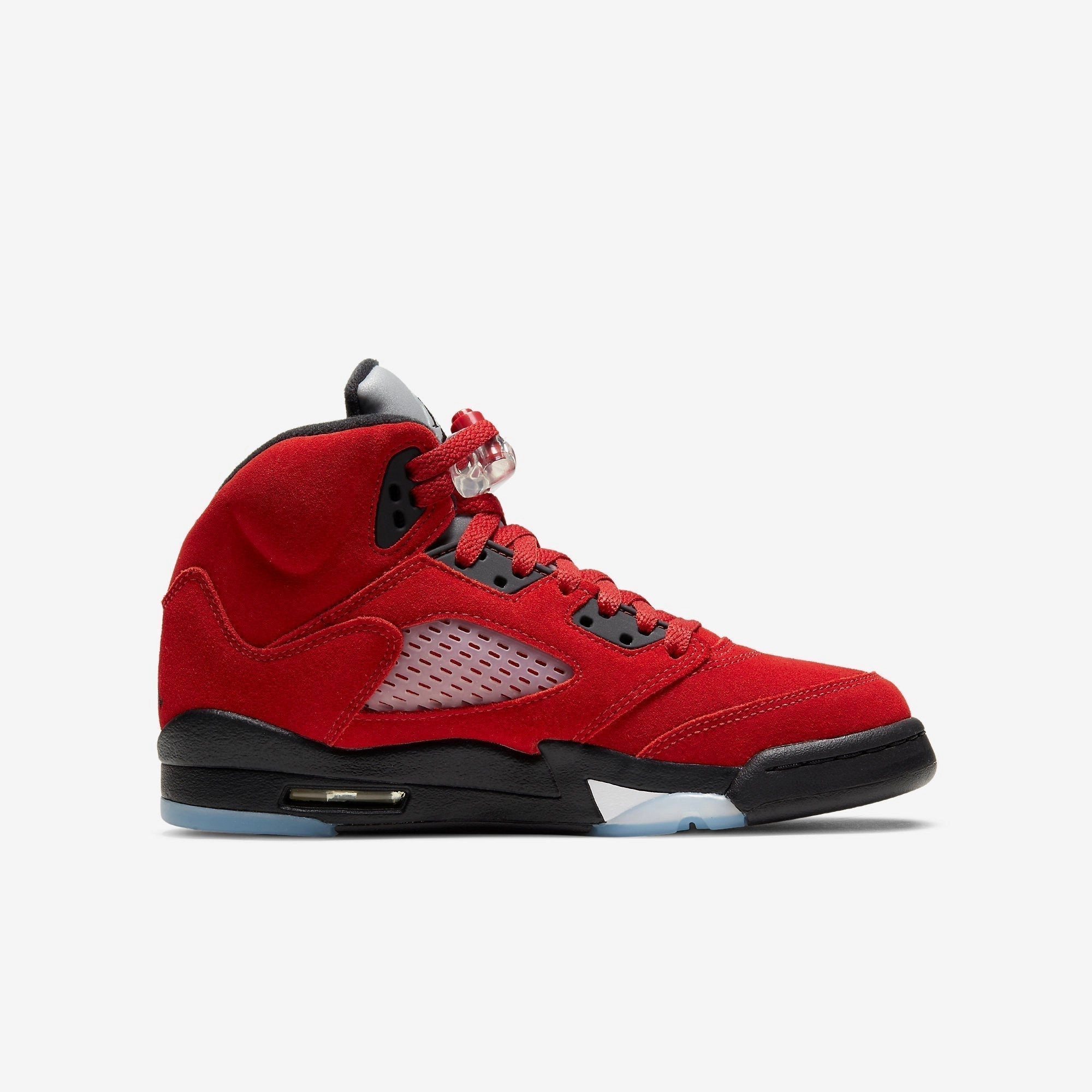 (GS) Air Jordan 5 Retro 'Raging Bull / Toro Bravo' (2021) 440888-600 Air Jordan 5 Mesh Panel Basketball Shoes