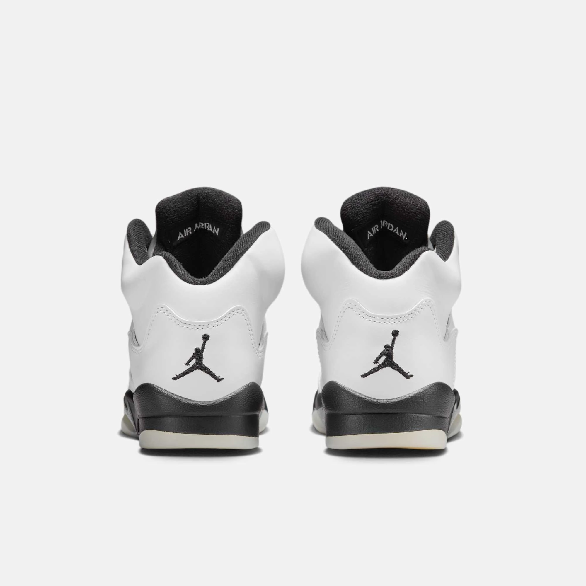 (GS) Air Jordan 5 Retro 'Reverse Metallic / Oreo 2.0' (2024) 440888-110 Air Jordan 5 Mesh Panel Basketball Shoes