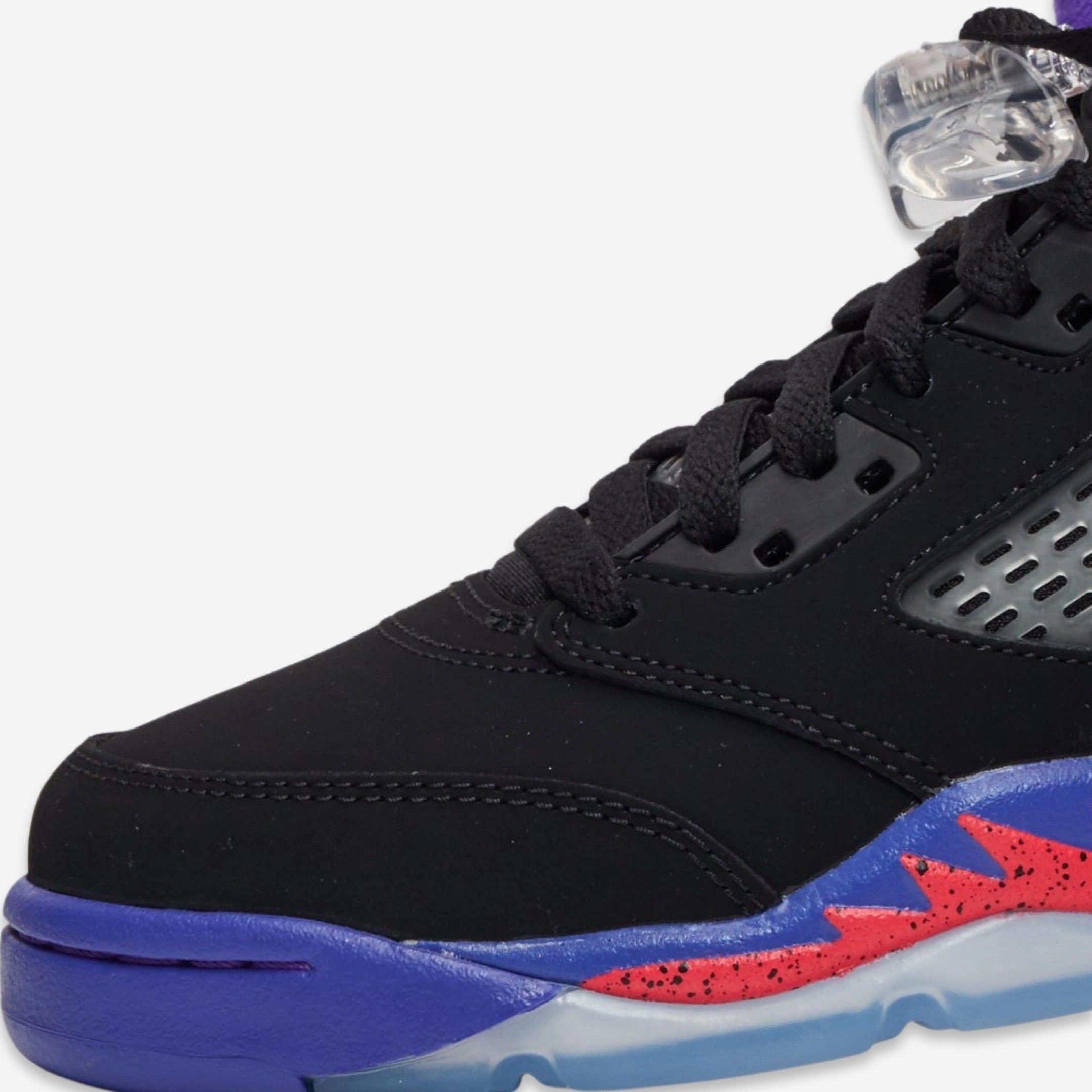 (GS) Air Jordan 5 Retro 'Toronto Raptors / Fierce Purple' (2016) 440892-017 Air Jordan 5 Mesh Panel Basketball Shoes