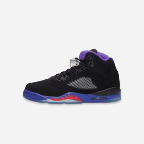 (GS) Air Jordan 5 Retro 'Toronto Raptors / Fierce Purple' (2016) 440892-017 Air Jordan 5 shoes with mesh panel details