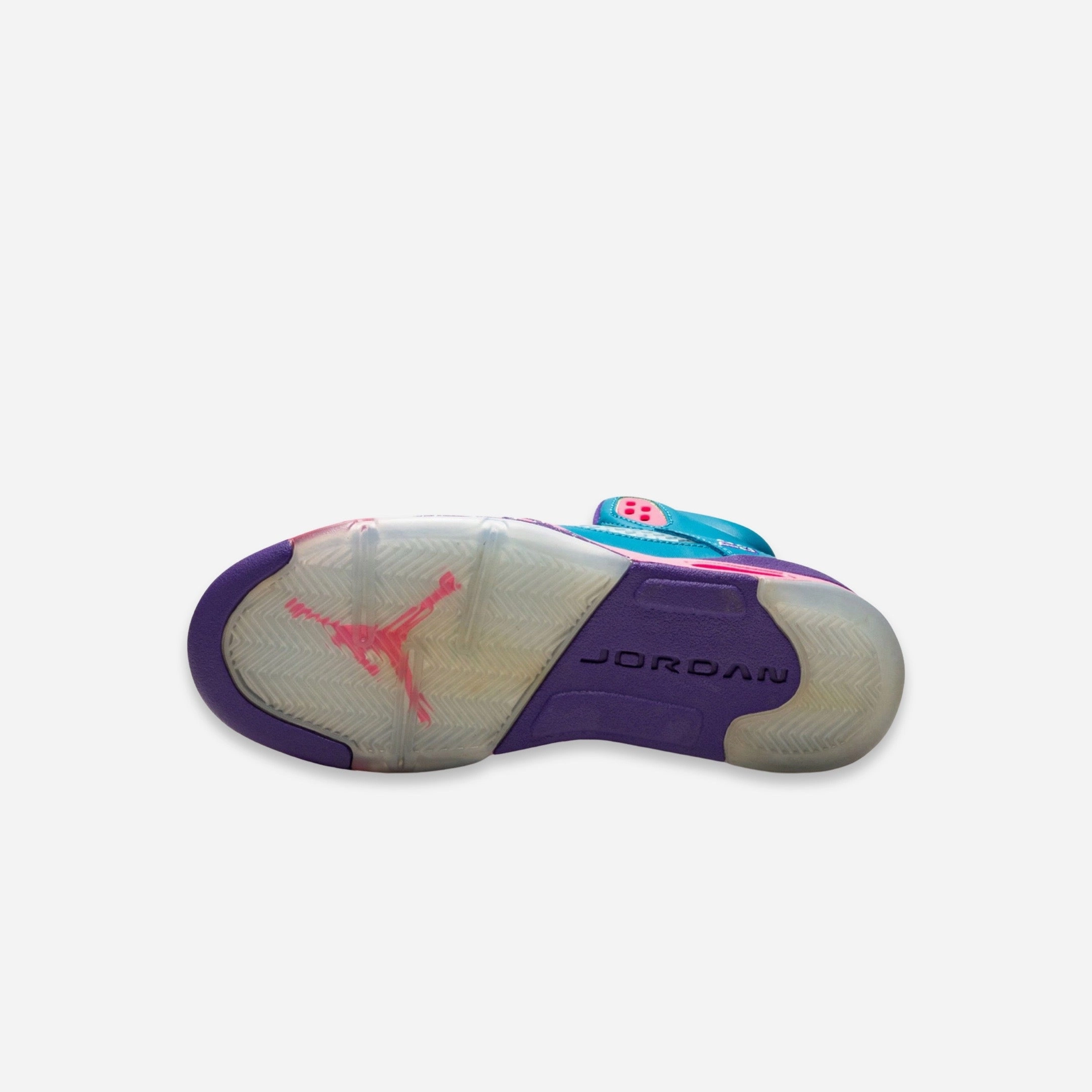 (GS) Air Jordan 5 Retro 'Tropical Teal' (2013) 440892-307 Air Jordan 5 Mesh Panel Basketball Shoes