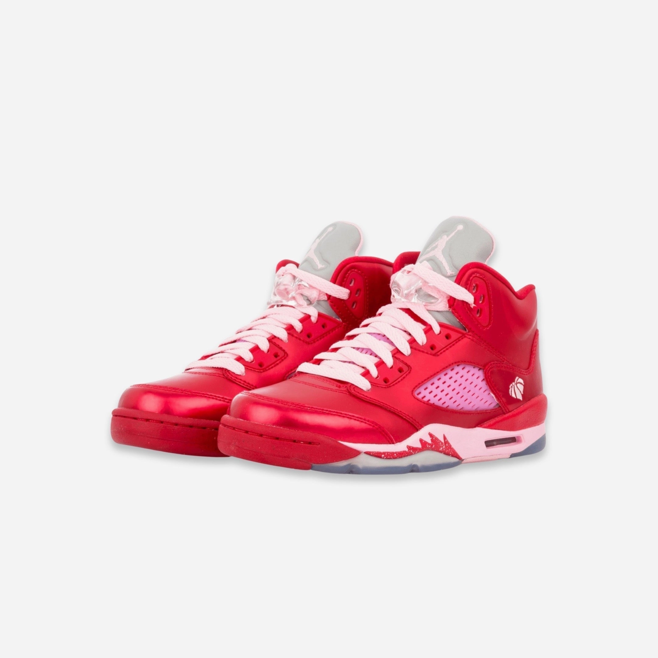 (GS) Air Jordan 5 Retro 'Valentine's Day' (2013) 440892-605 Air Jordan 5 Mesh Panel Basketball Shoes
