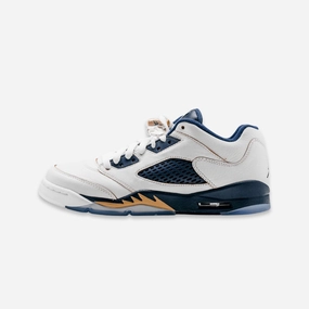(GS) Air Jordan 5 Retro Low 'Dunk From Above' (2016) 314338-135 Air Jordan 5 shoes with mesh panel details
