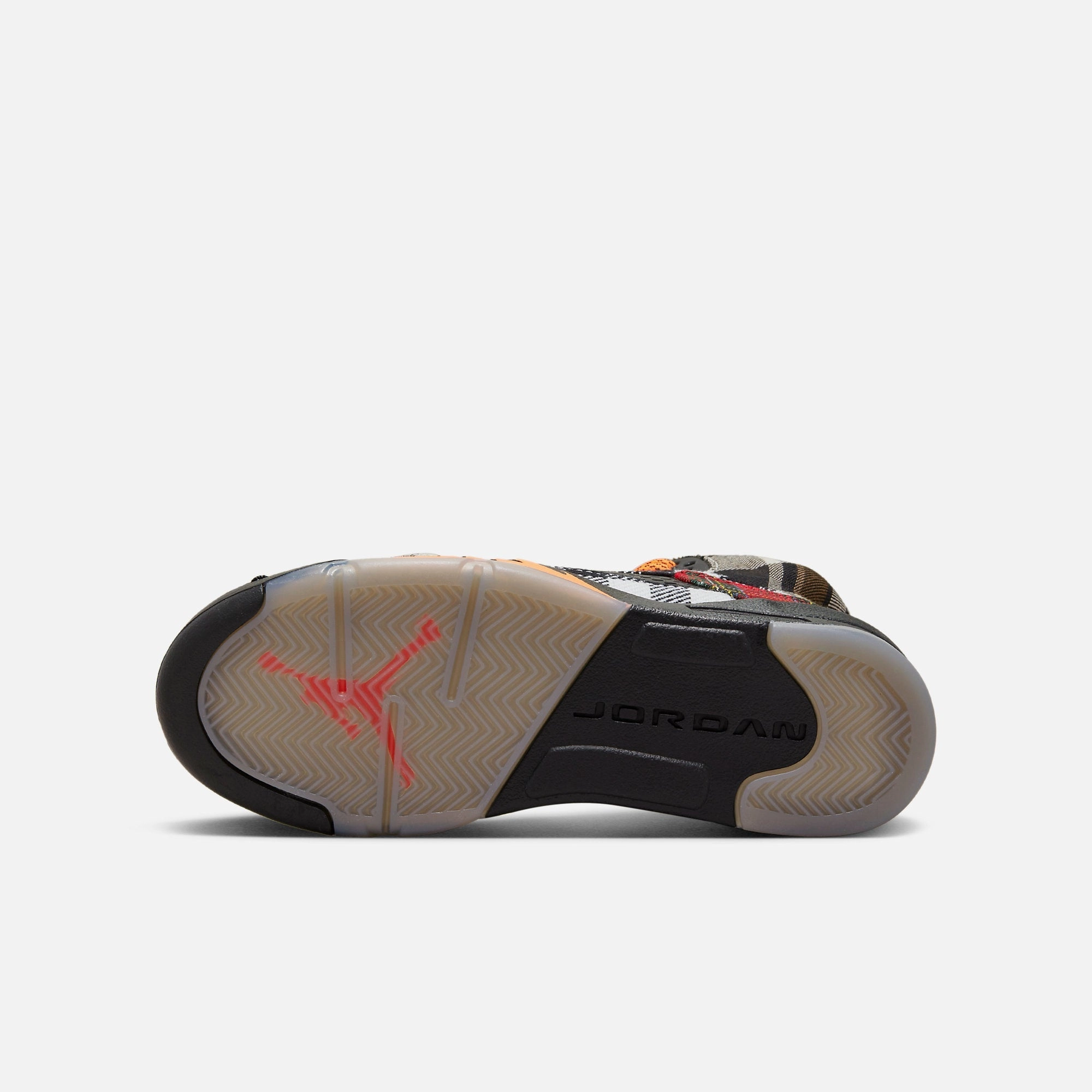 (GS) Air Jordan 5 Retro PLD 'Plaid' (2023) FD4814-008 Air Jordan 5 Mesh Panel Basketball Shoes