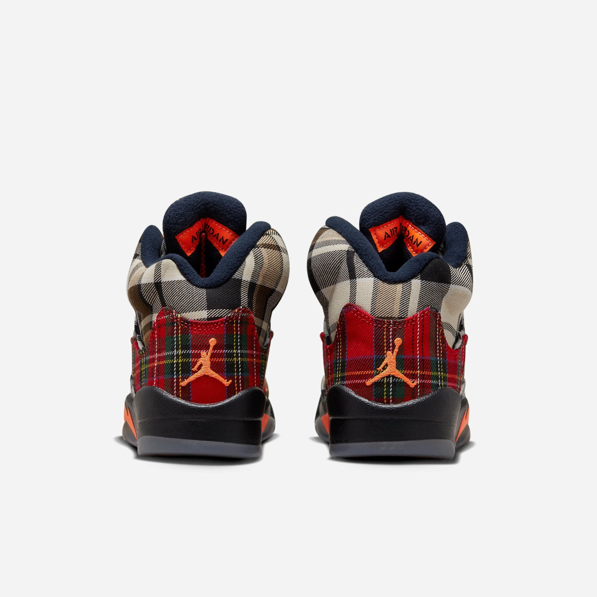 (GS) Air Jordan 5 Retro PLD 'Plaid' (2023) FD4814-008 Air Jordan 5 Mesh Panel Basketball Shoes