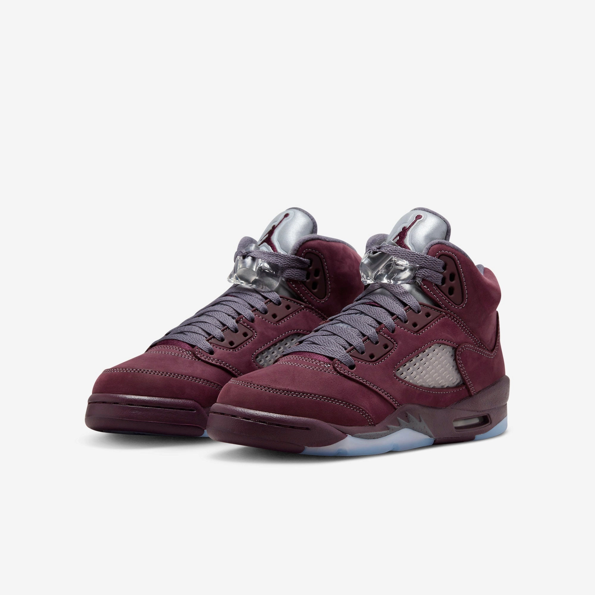 (GS) Air Jordan 5 Retro SE 'Burgundy' (2023) FN4233-600 Air Jordan 5 Mesh Panel Basketball Shoes