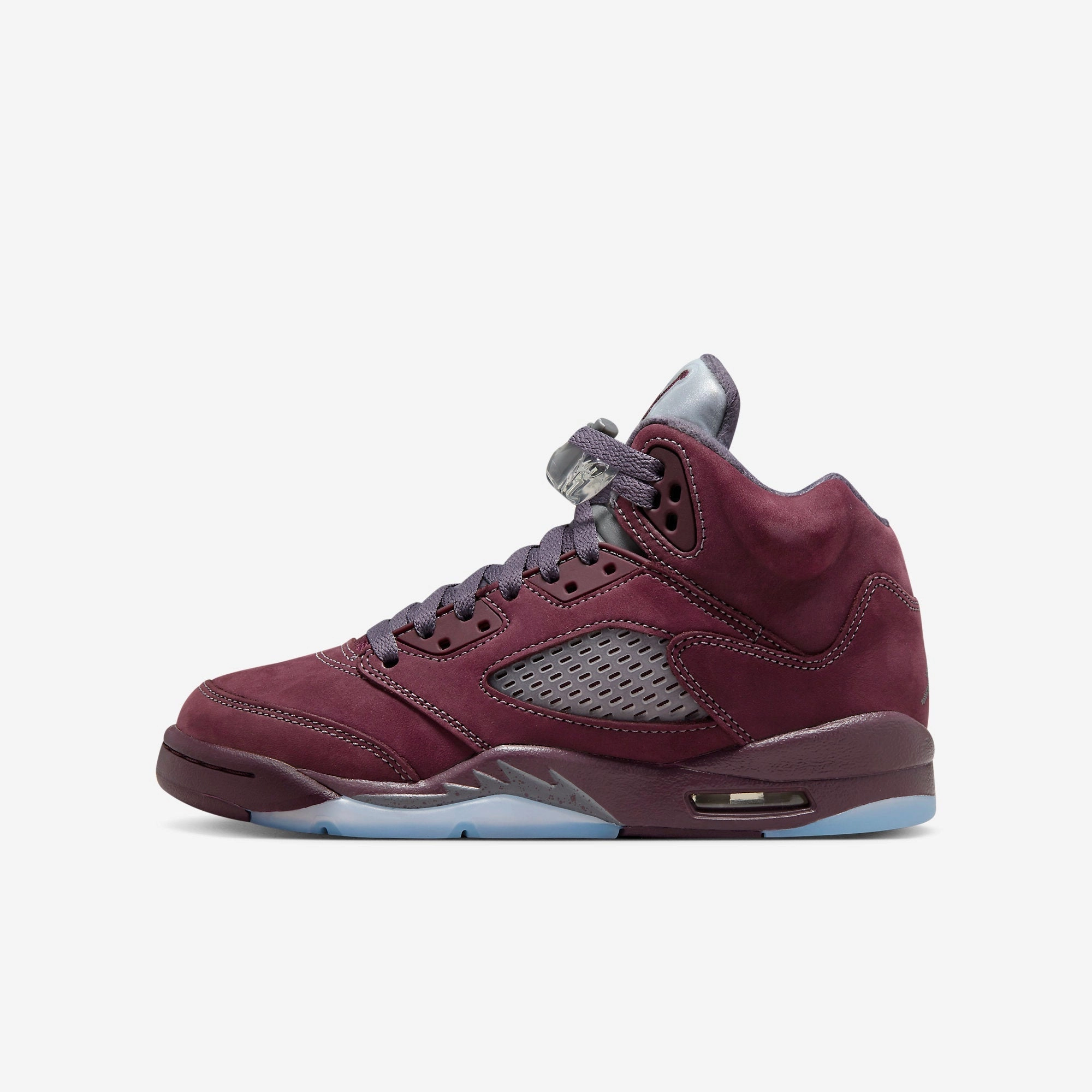 (GS) Air Jordan 5 Retro SE 'Burgundy' (2023) FN4233-600 Air Jordan 5 shoes with mesh panel details