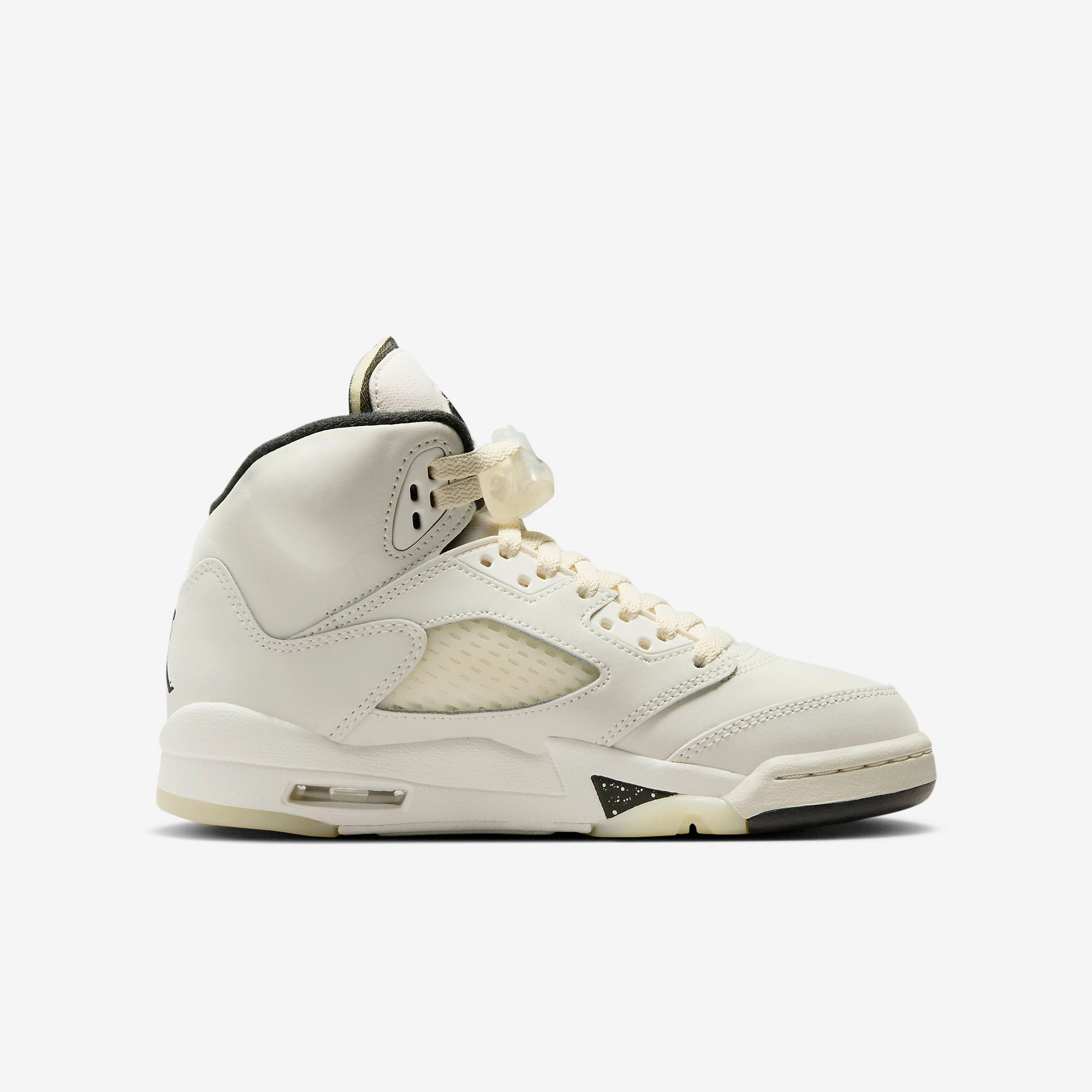 (GS) Air Jordan 5 Retro SE 'Sail' (2024) FQ3682-100 Air Jordan 5 Mesh Panel Basketball Shoes
