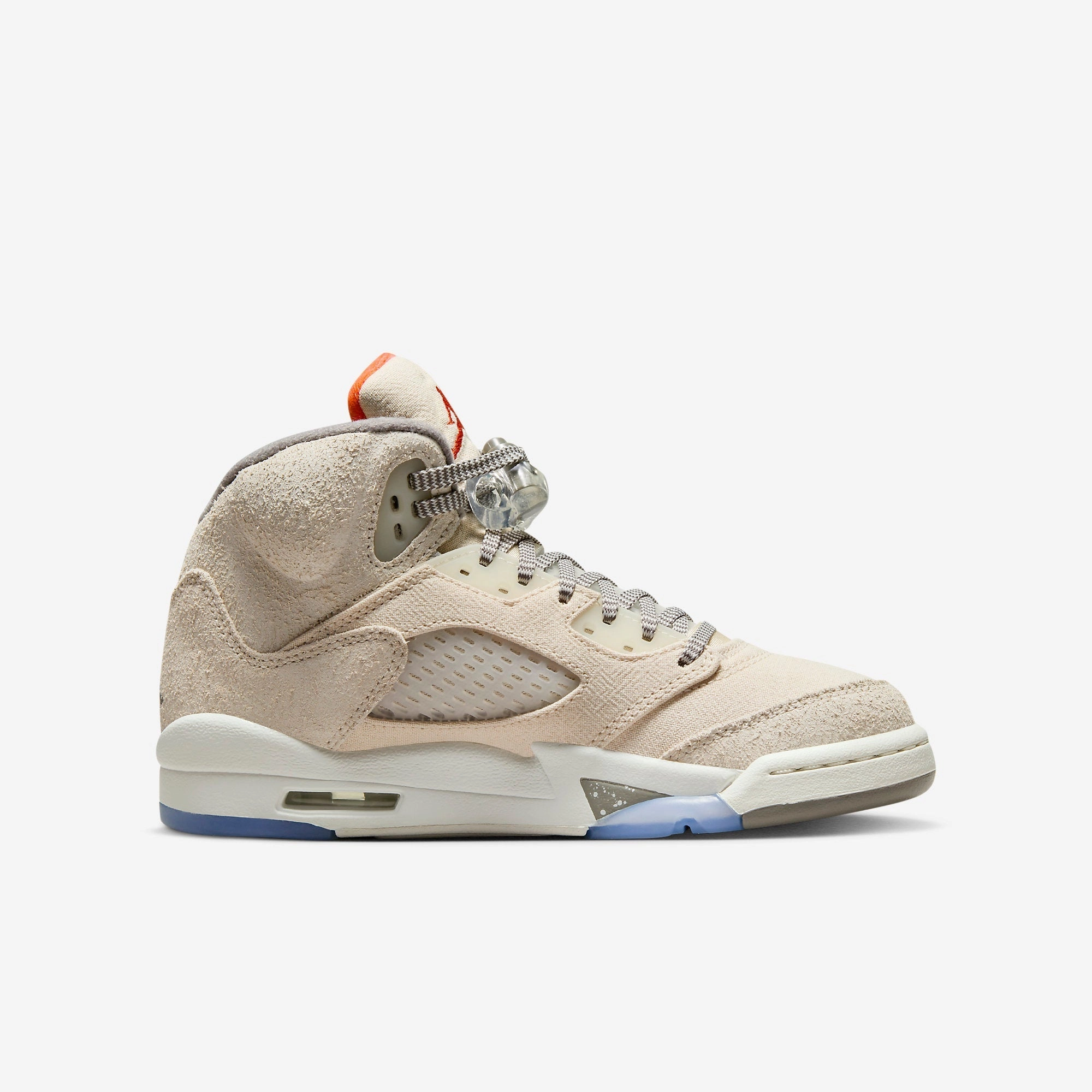 (GS) Air Jordan 5 Retro SE Craft 'Light Orewood Brown' (2022) FD9220-180 Air Jordan 5 Mesh Panel Basketball Shoes