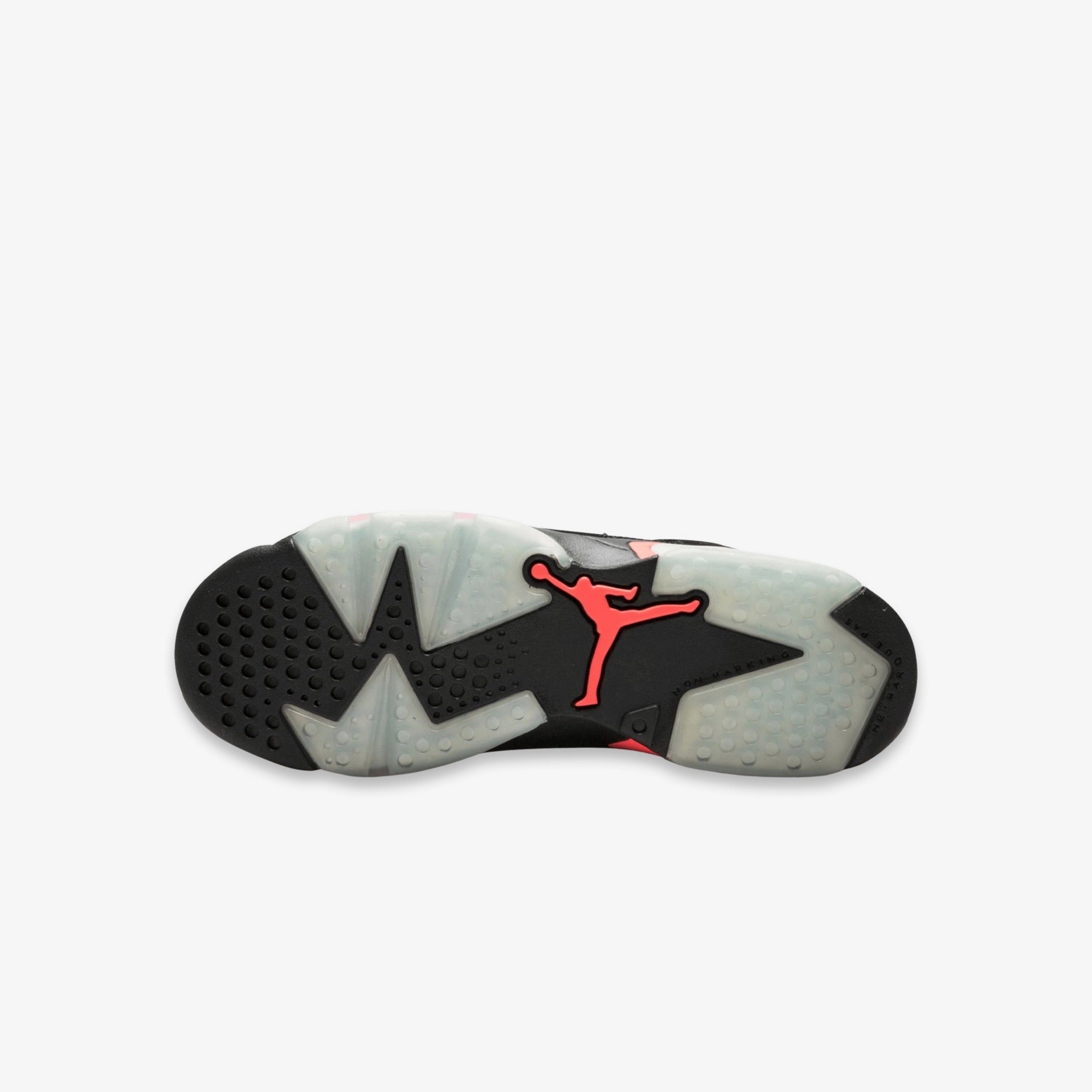 (GS) Air Jordan 6 Retro 'Black / Infrared' (2014) 384665-023 Air Jordan 6 Classic High-Top Sneakers