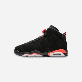 (GS) Air Jordan 6 Retro 'Black / Infrared' (2019) 384665-060 Air Jordan 6 high-top shoes for hoop fans