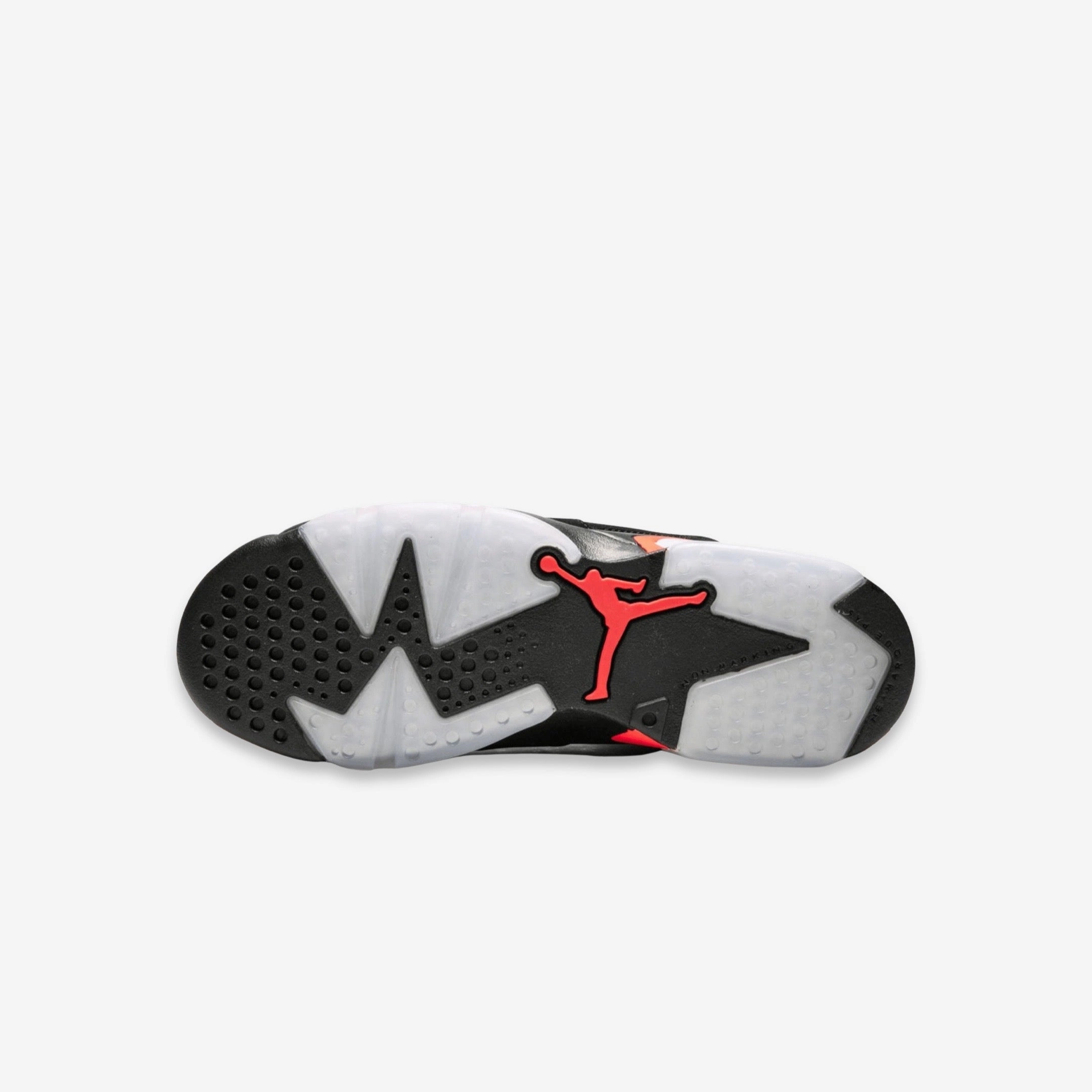 (GS) Air Jordan 6 Retro 'Black / Infrared' (2019) 384665-060 Air Jordan 6 Classic High-Top Sneakers