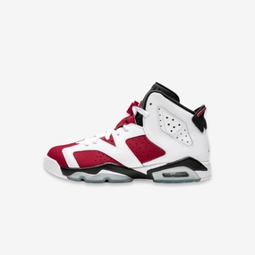 (GS) Air Jordan 6 Retro 'Carmine' (2014) 384665-160 Air Jordan 6 high-top shoes for hoop fans