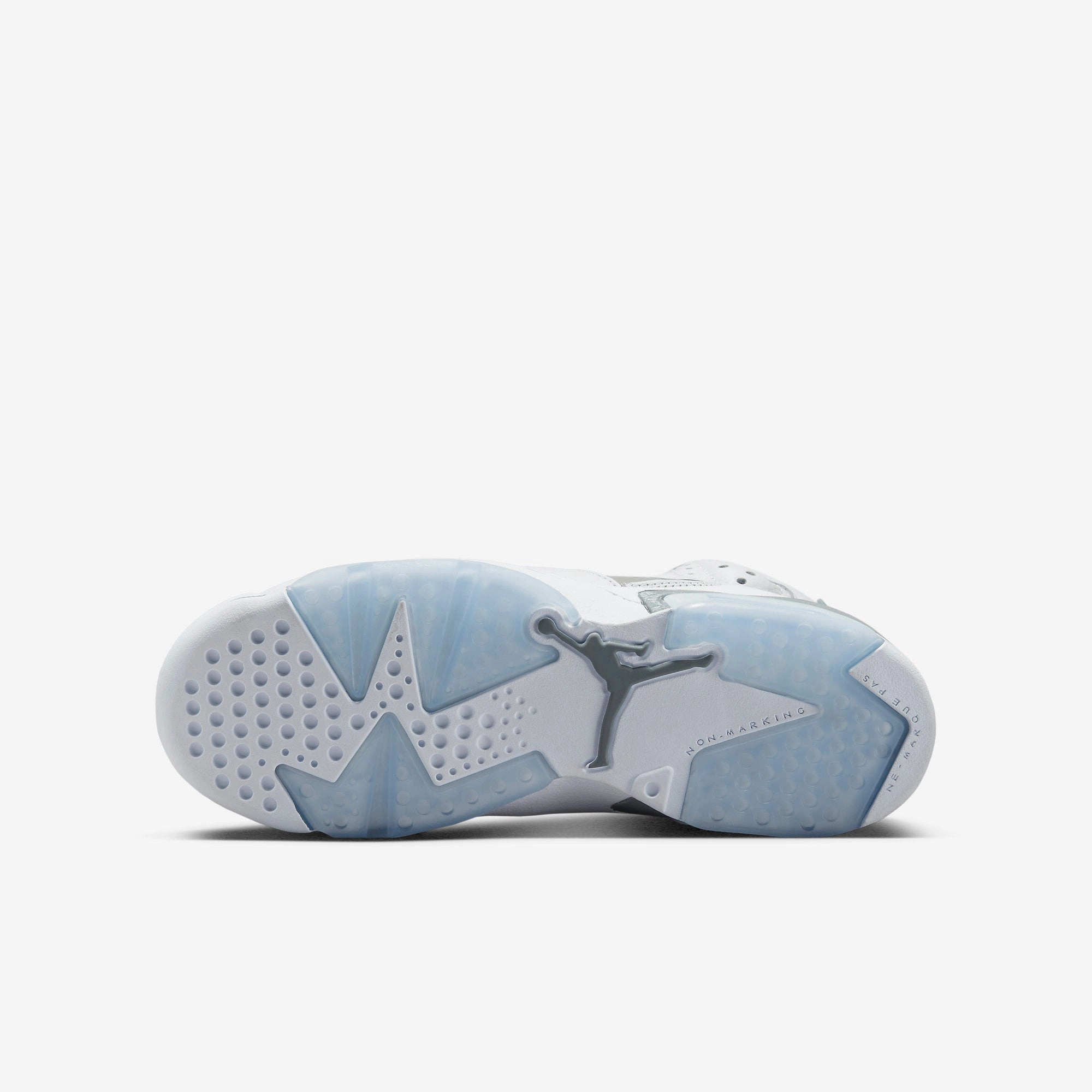 (GS) Air Jordan 6 Retro 'Cool Grey' (2023) 384665-100 Air Jordan 6 Classic High-Top Sneakers