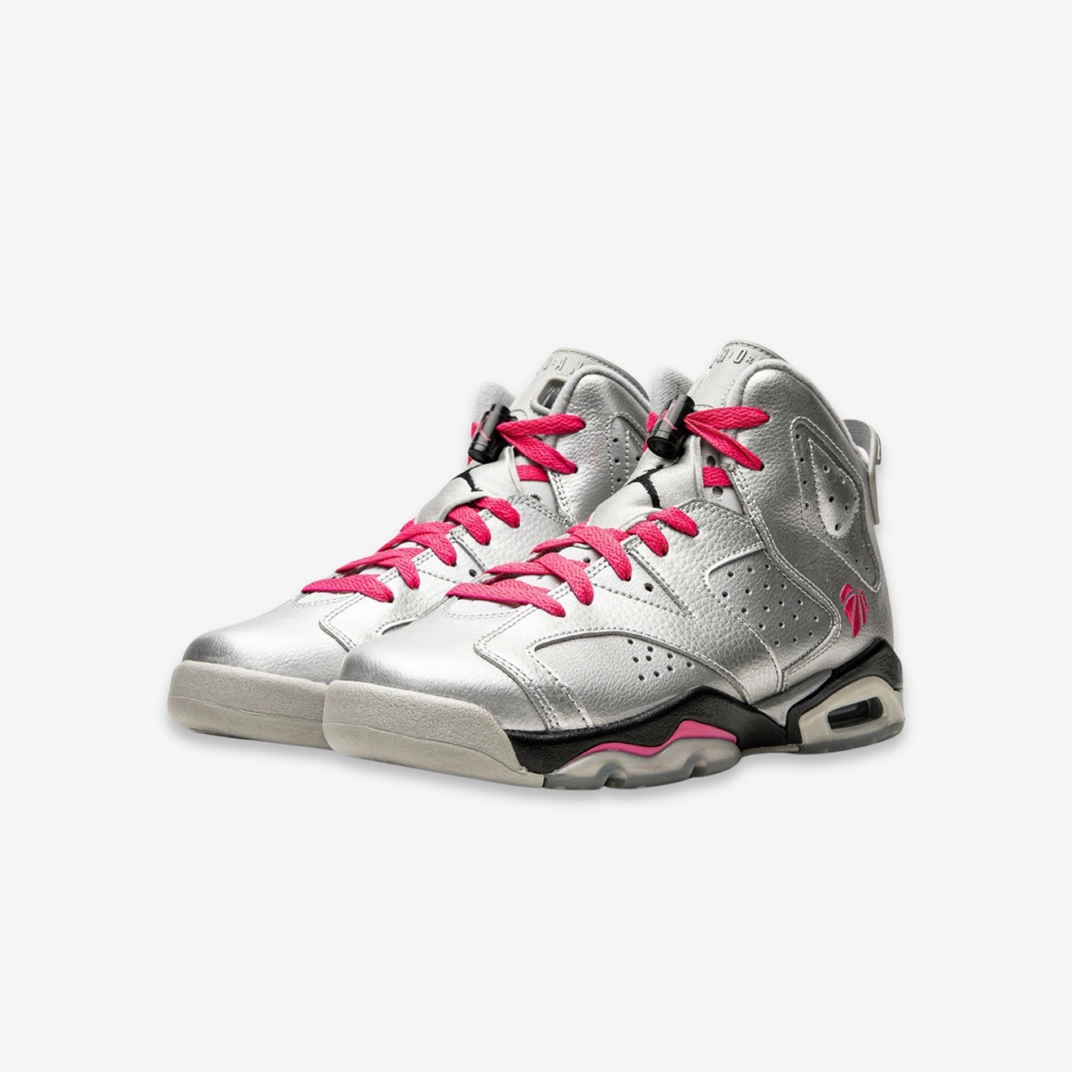 (GS) Air Jordan 6 Retro 'FTLOTG Valentine's Day' (2014) 543390-009 Air Jordan 6 Classic High-Top Sneakers