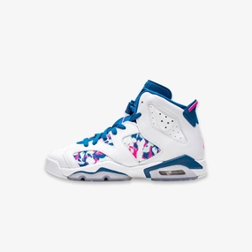 (GS) Air Jordan 6 Retro 'Green Abyss' (2019) 543390-153 Air Jordan 6 high-top shoes for hoop fans