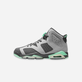 (GS) Air Jordan 6 Retro 'Green Glow' (2016) 543390-005 Air Jordan 6 high-top shoes for hoop fans