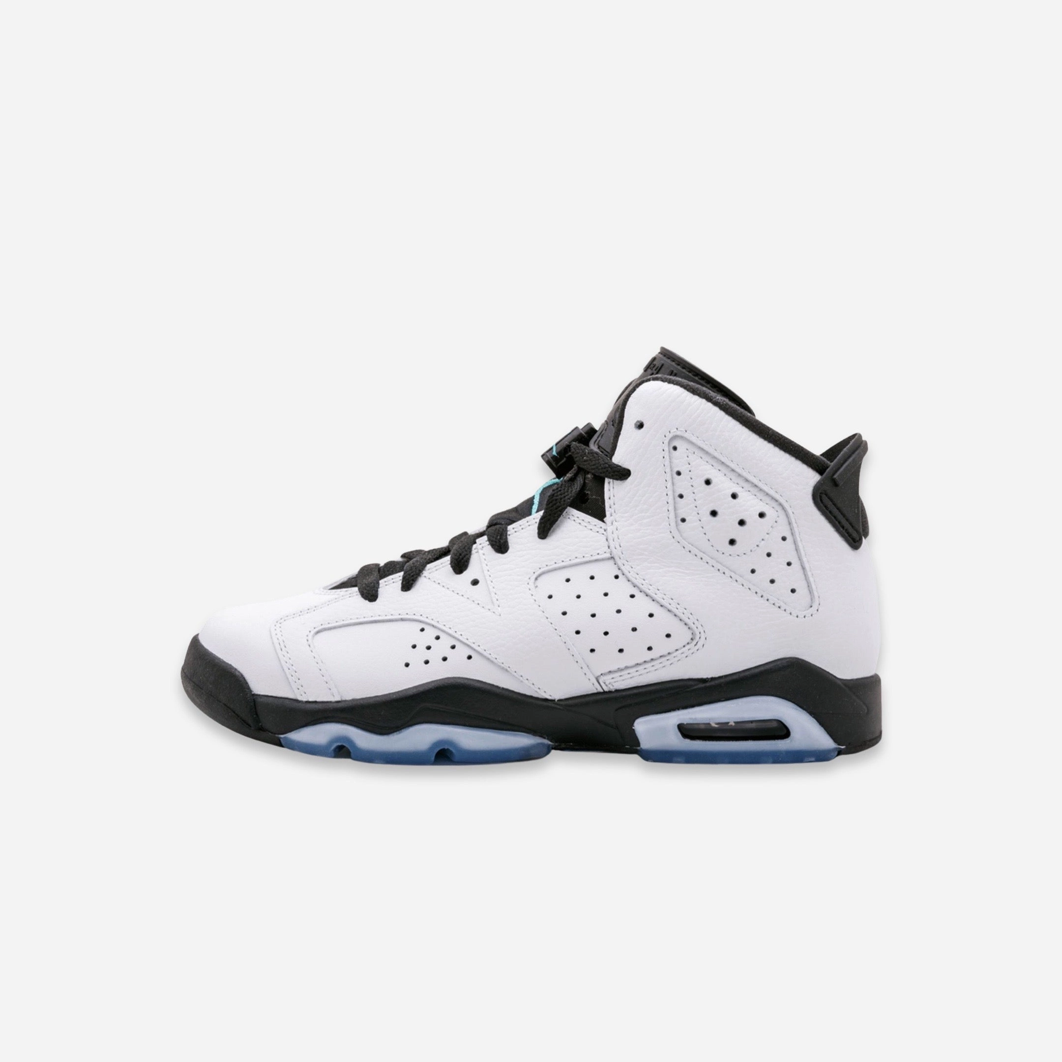 (GS) Air Jordan 6 Retro 'Hyper Jade' (2017) 384665-122 Air Jordan 6 high-top shoes for hoop fans