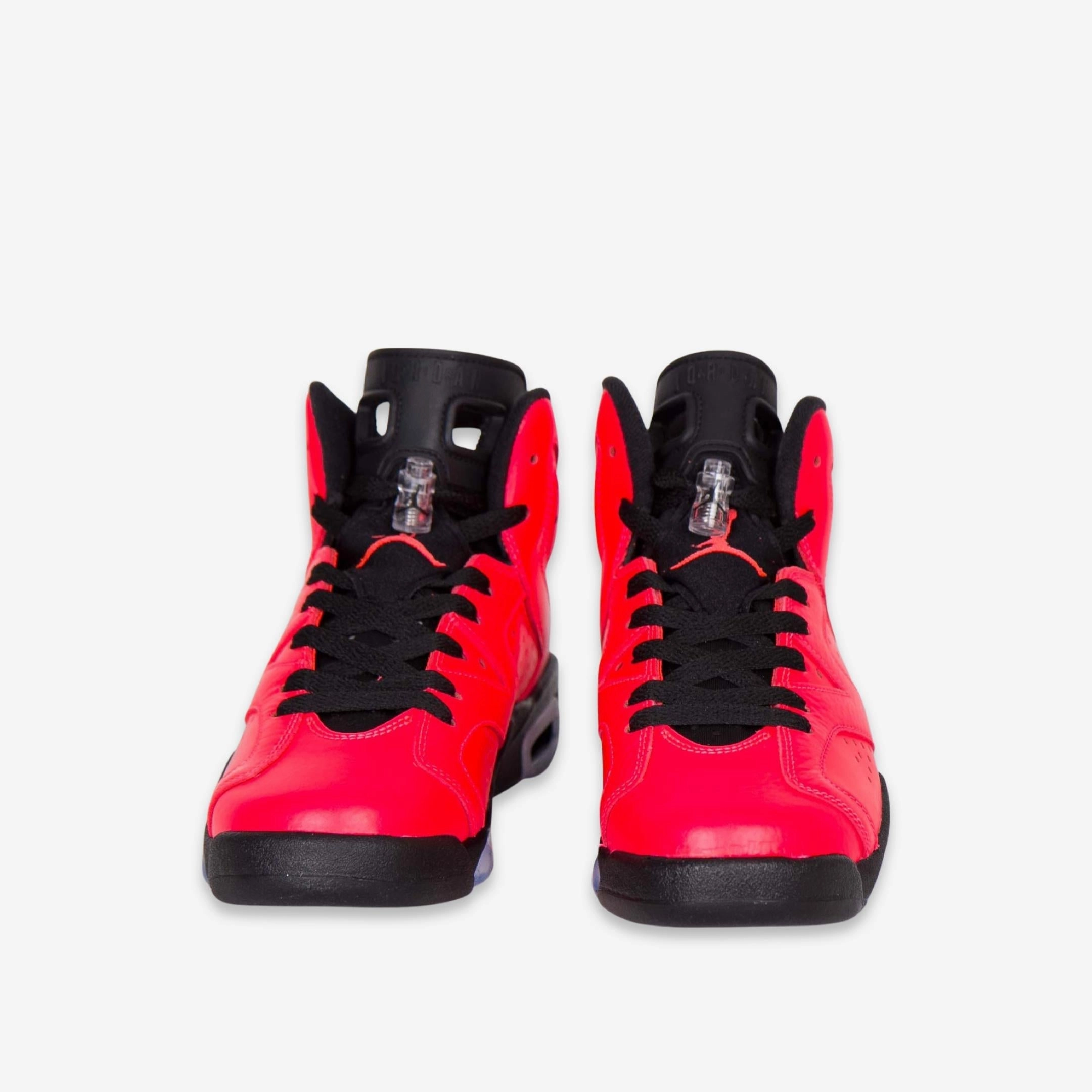 (GS) Air Jordan 6 Retro 'Infrared 23' (2014) 384665-623 Air Jordan 6 Classic High-Top Sneakers