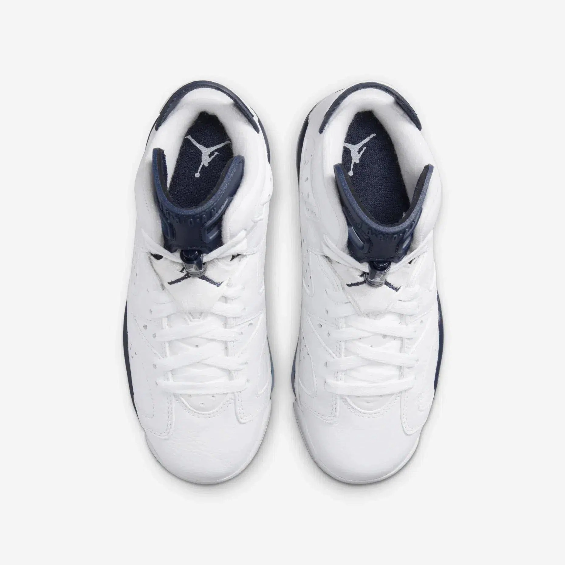 (GS) Air Jordan 6 Retro 'Midnight Navy' (2022) 384665-141 Air Jordan 6 Classic High-Top Sneakers
