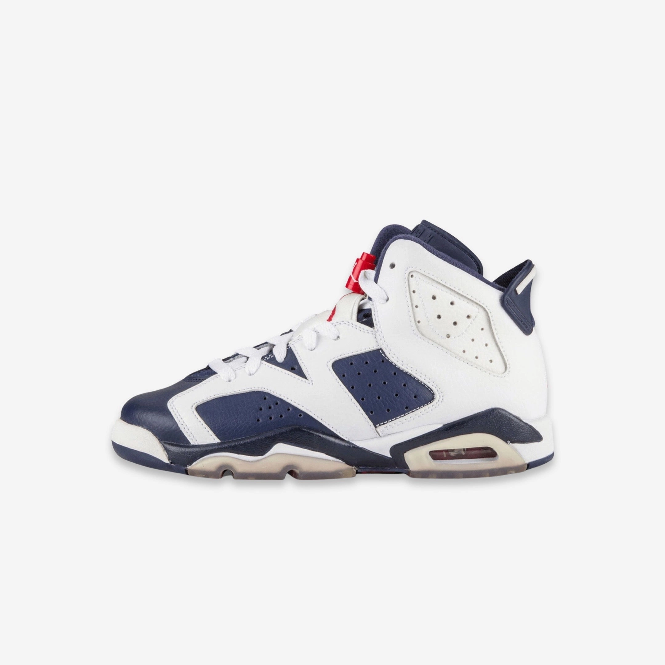 (GS) Air Jordan 6 Retro 'Olympic' (2012) 384665-130 Air Jordan 6 high-top shoes for hoop fans