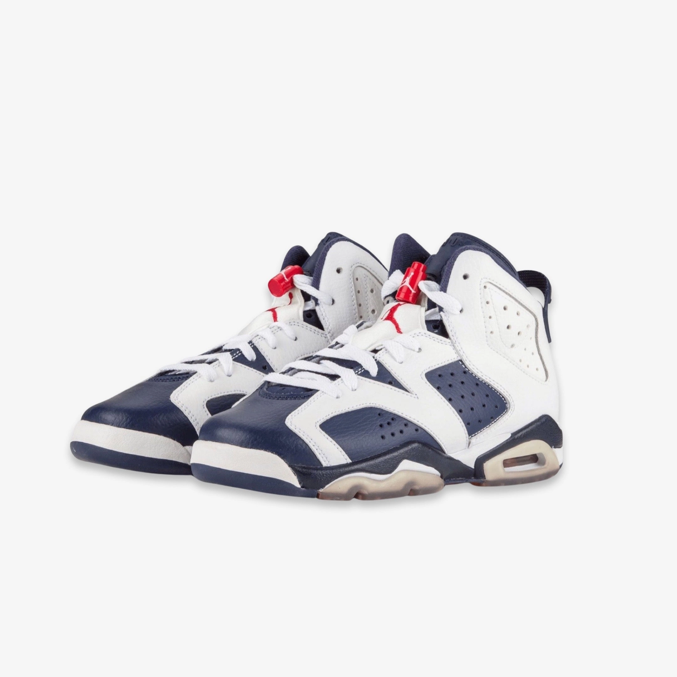 (GS) Air Jordan 6 Retro 'Olympic' (2012) 384665-130 Air Jordan 6 Classic High-Top Sneakers
