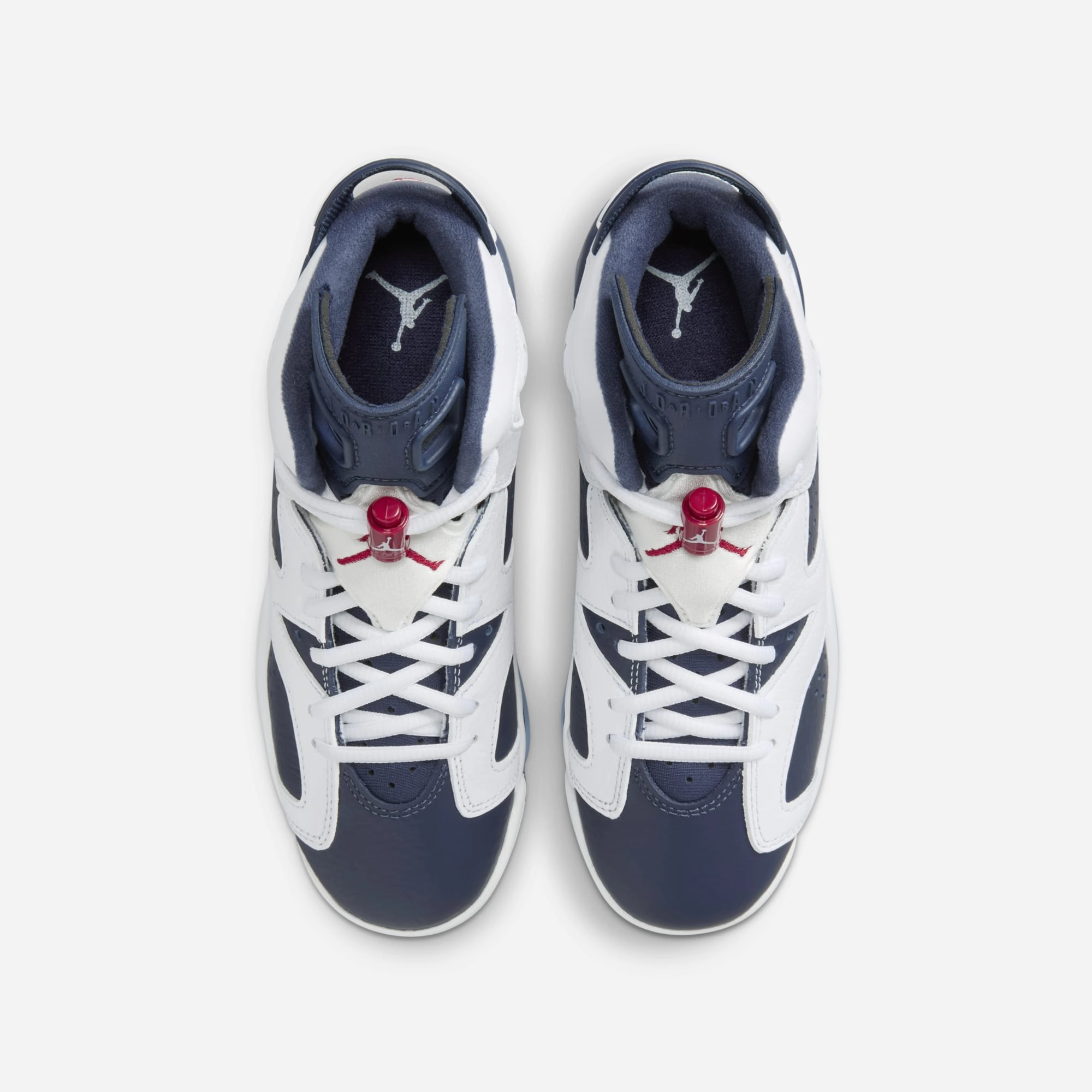 (GS) Air Jordan 6 Retro 'Olympic' (2024) 384665-164 Air Jordan 6 Classic High-Top Sneakers