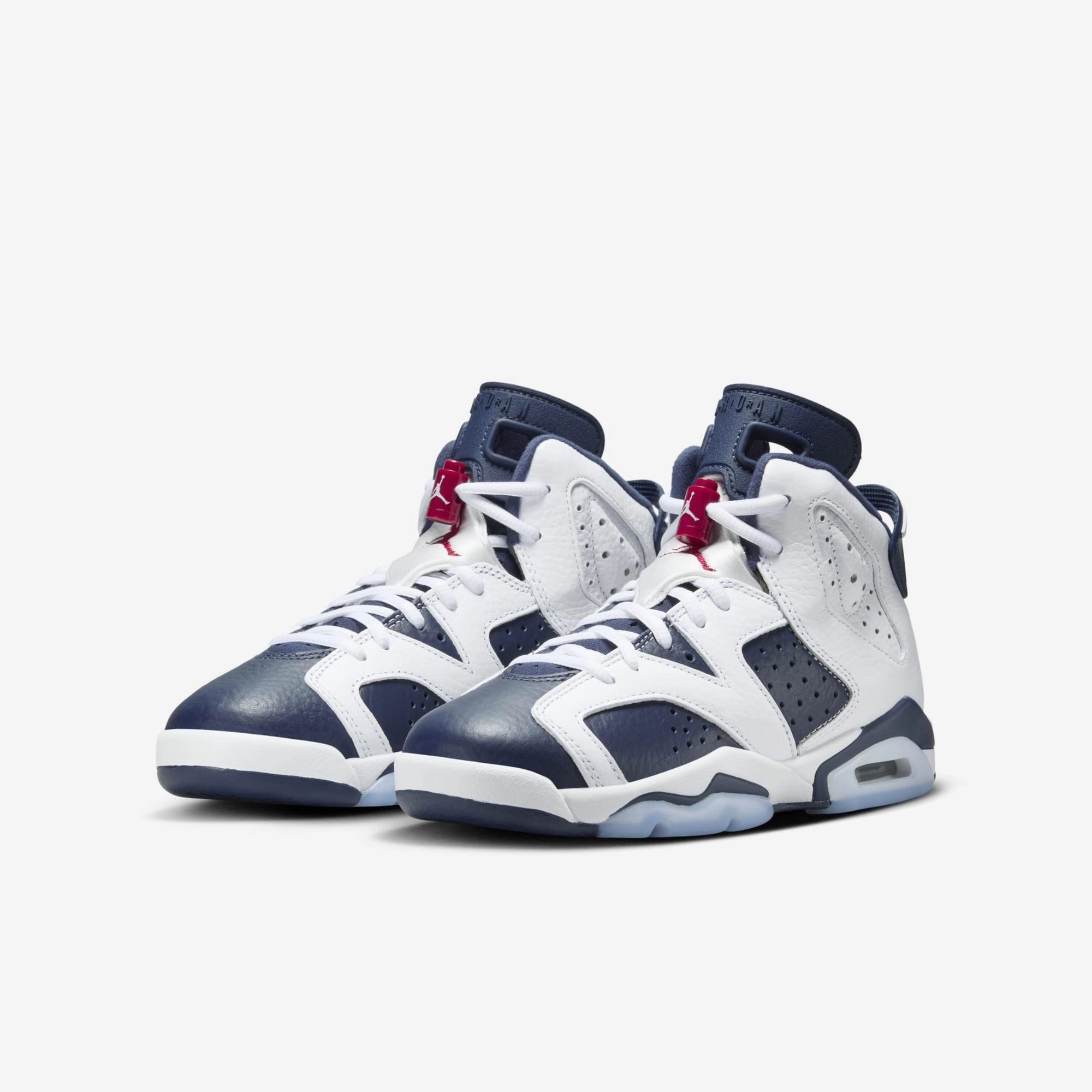 (GS) Air Jordan 6 Retro 'Olympic' (2024) 384665-164 Air Jordan 6 Classic High-Top Sneakers