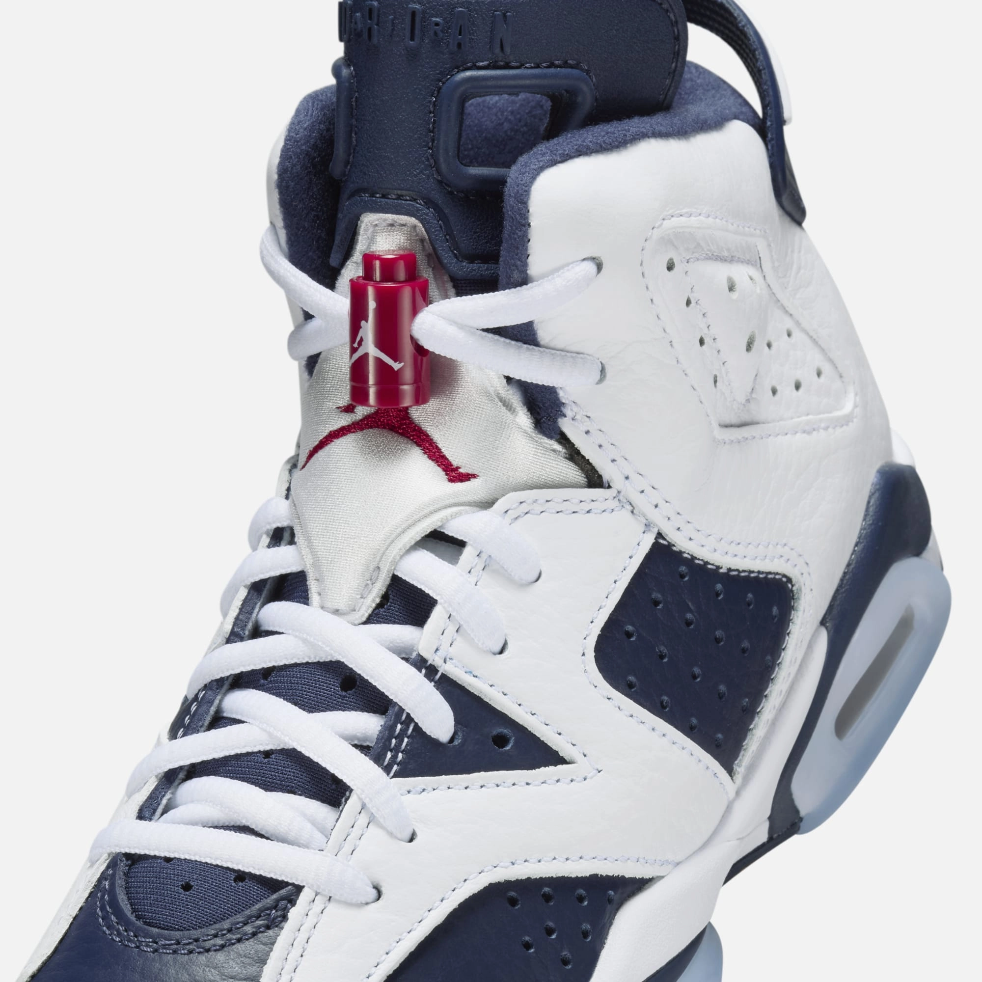(GS) Air Jordan 6 Retro 'Olympic' (2024) 384665-164 Air Jordan 6 Classic High-Top Sneakers