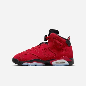 (GS) Air Jordan 6 Retro 'Raging Bull / Toro Bravo' (2023) 384665-600 Air Jordan 6 high-top shoes for hoop fans