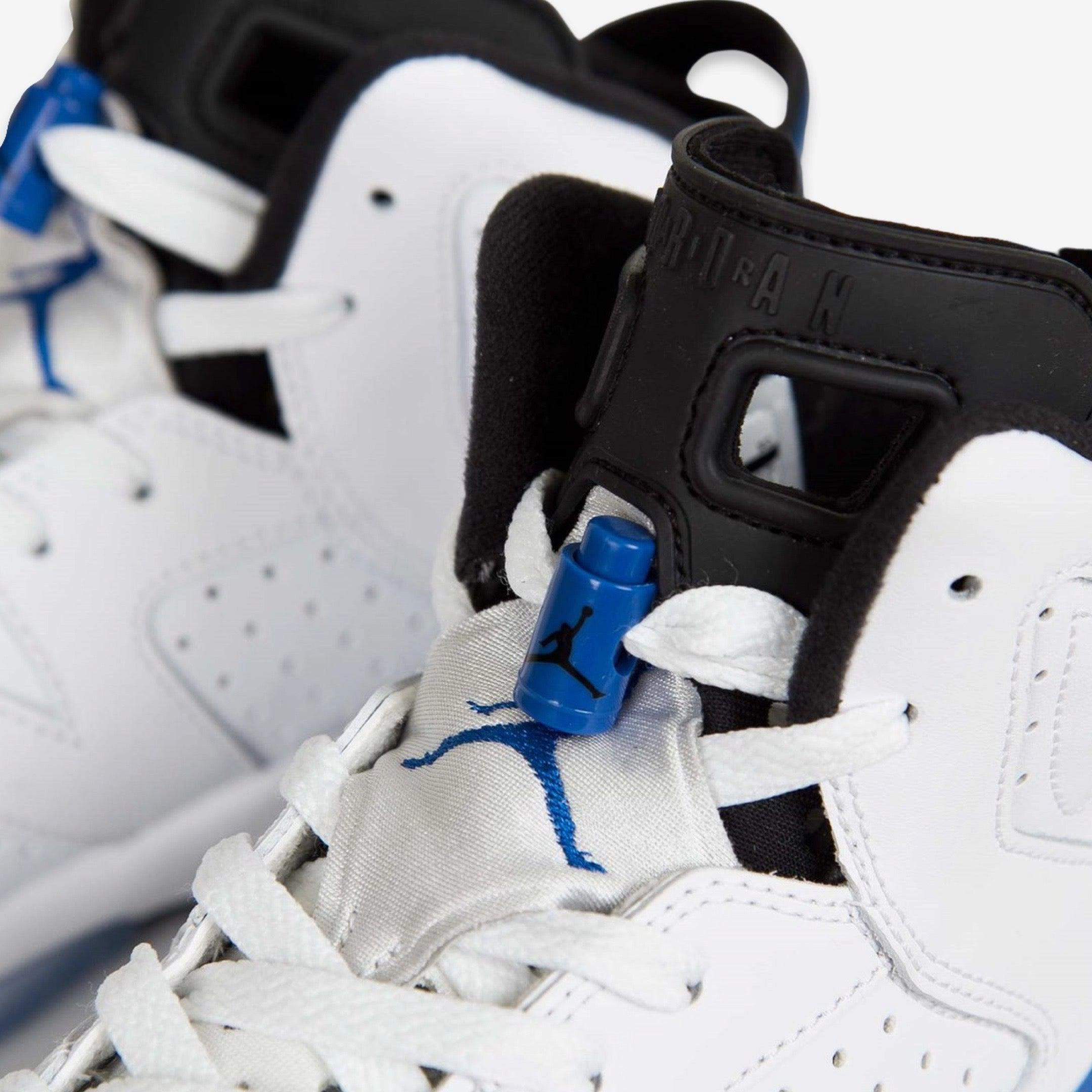 (GS) Air Jordan 6 Retro 'Sport Blue' (2014) 384665-107 Air Jordan 6 Classic High-Top Sneakers