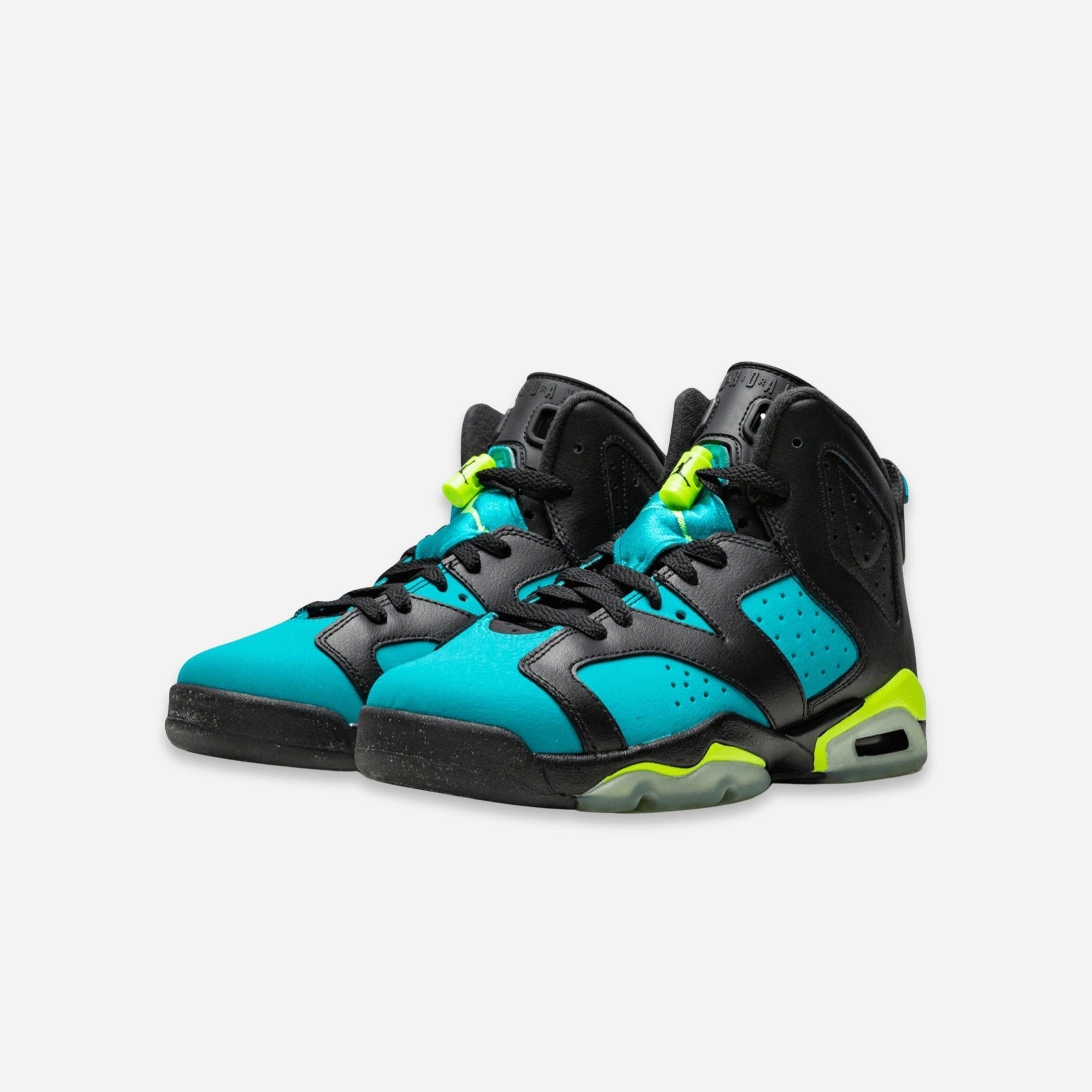 (GS) Air Jordan 6 Retro 'Turbo Green' (2019) 543390-043 Air Jordan 6 Classic High-Top Sneakers