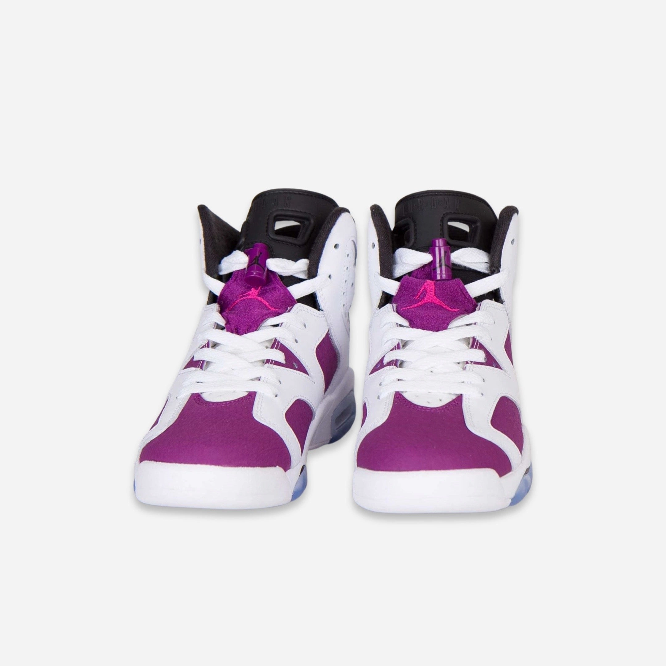 (GS) Air Jordan 6 Retro 'Vivid Pink' (2014) 543390-127 Air Jordan 6 Classic High-Top Sneakers
