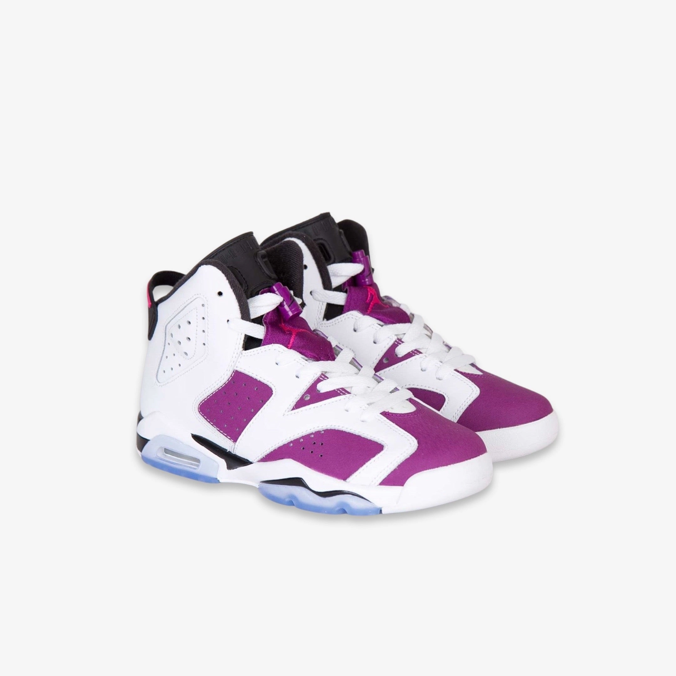 (GS) Air Jordan 6 Retro 'Vivid Pink' (2014) 543390-127 Air Jordan 6 Classic High-Top Sneakers