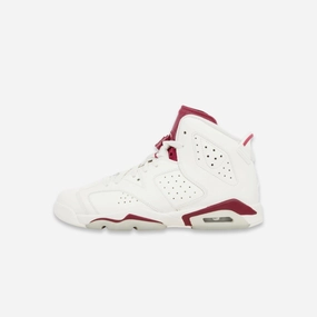 (GS) Air Jordan 6 Retro OG 'Maroon' (2015) 836342-115 Air Jordan 6 high-top shoes for hoop fans