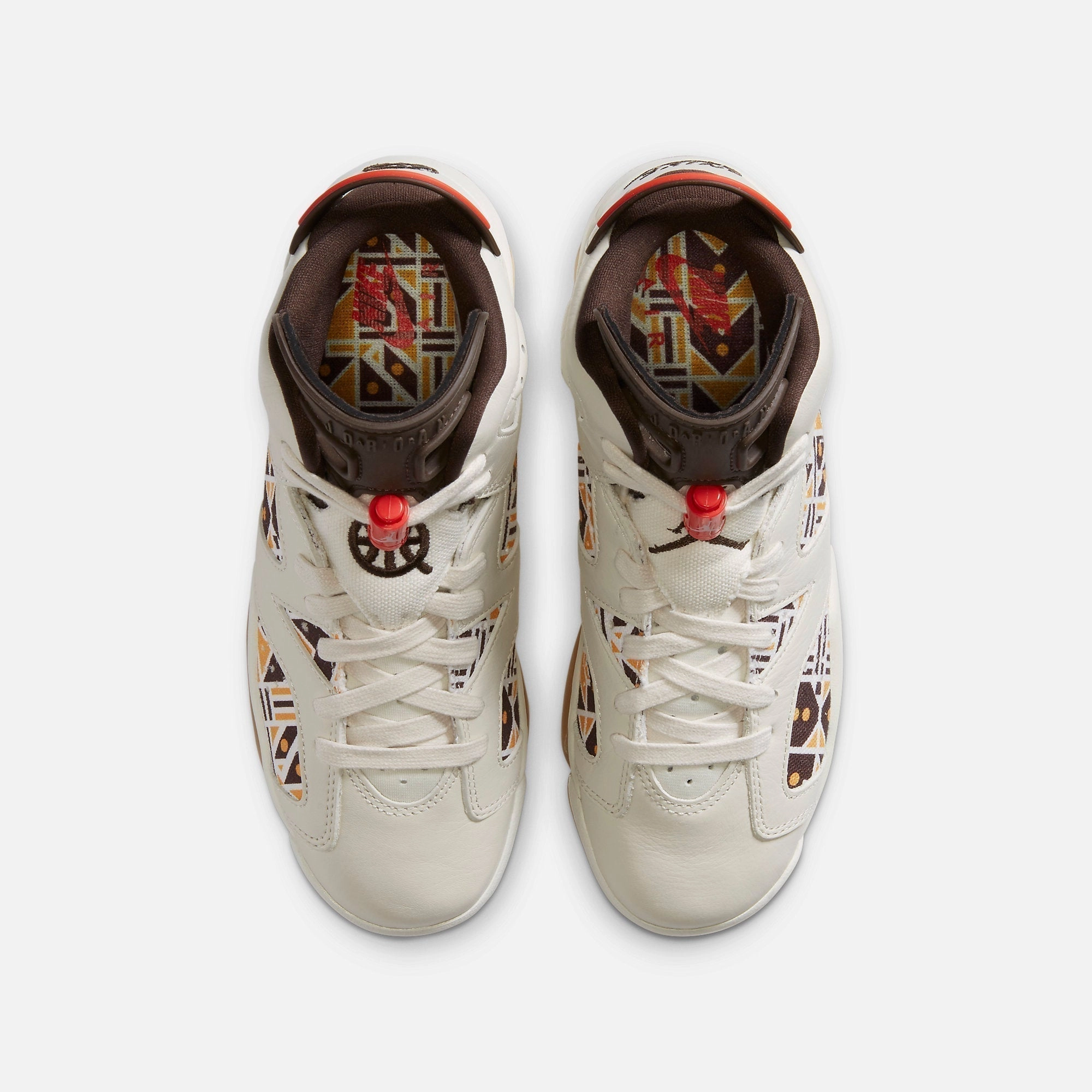 (GS) Air Jordan 6 Retro Q54 'Quai 54 Sail' (2020) CZ6506-100 Air Jordan 6 Classic High-Top Sneakers